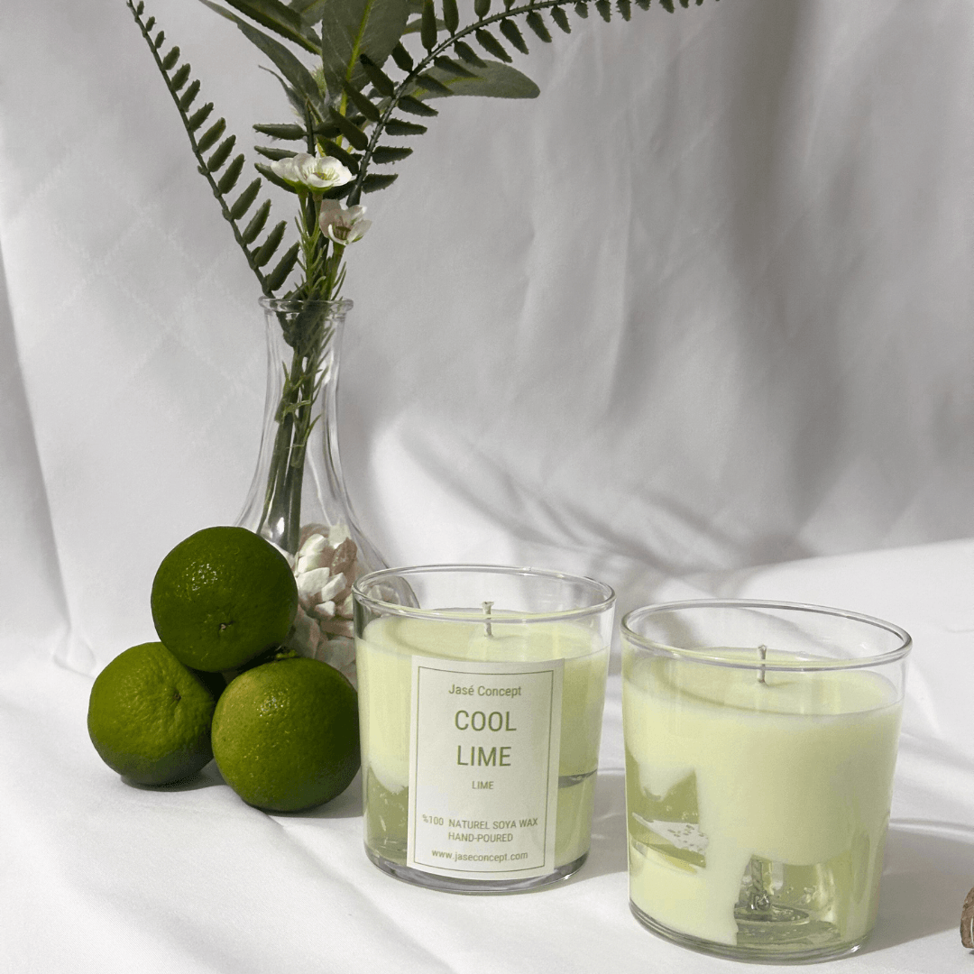 Cool lime Küçük Bardak Mum
