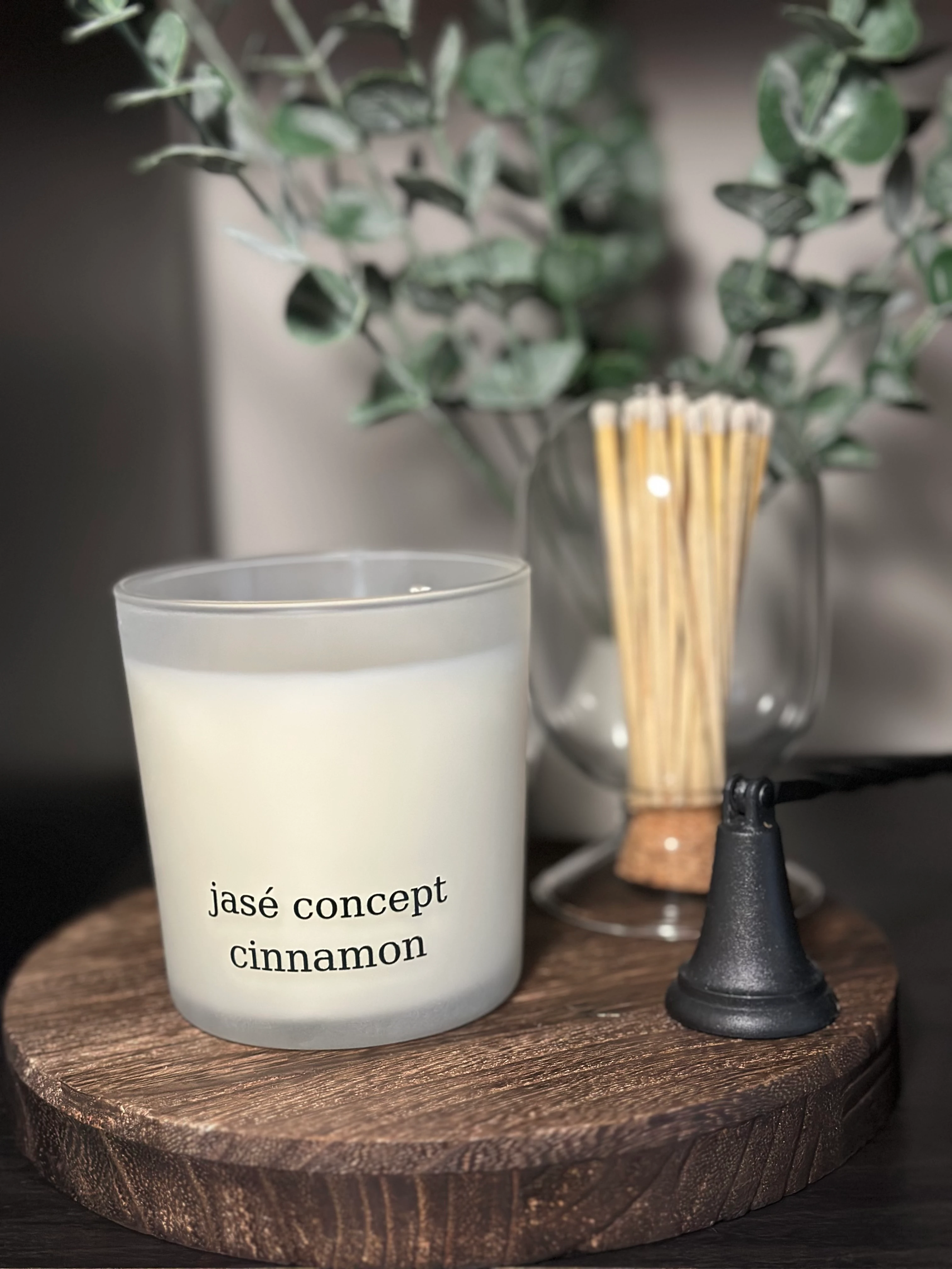 Sade Koleksiyonu "Cinnamon" | %100 Doğal Soya Mum (270 gr)