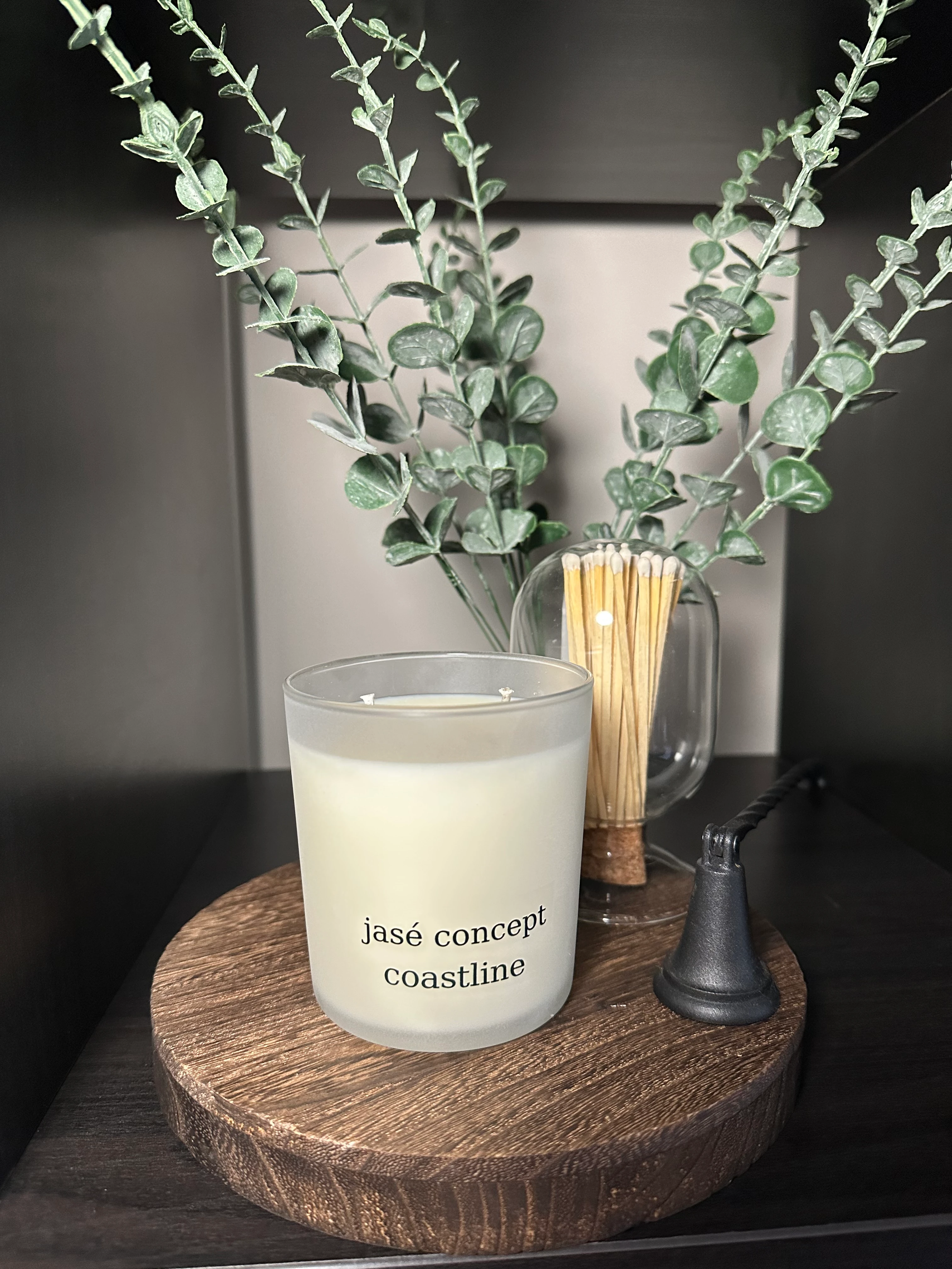 Sade Koleksiyonu "Coastline" | %100 Doğal Soya Mum (270 gr)