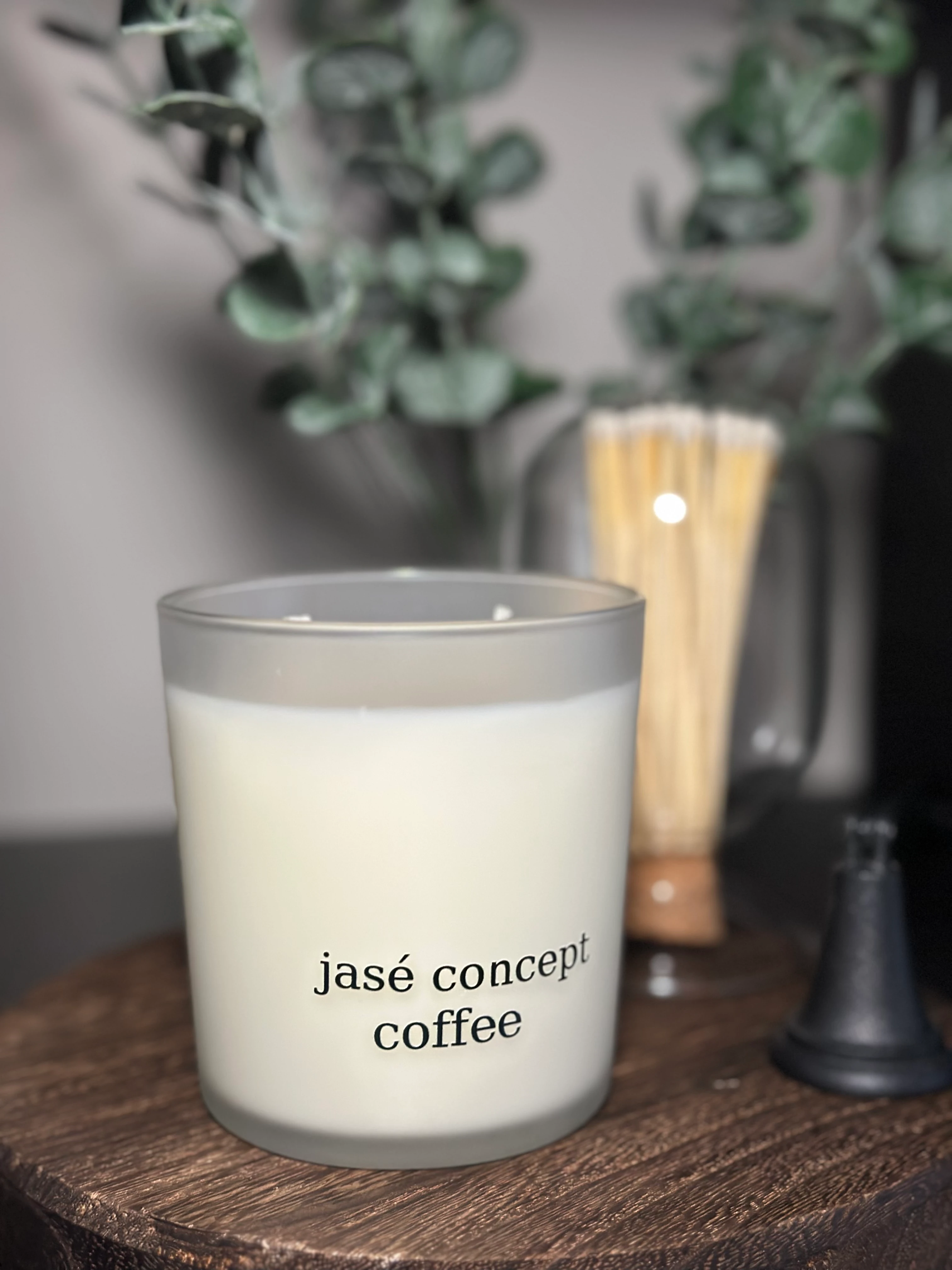 Sade Koleksiyonu "Coffee" | %100 Doğal Soya Mum (270 gr)