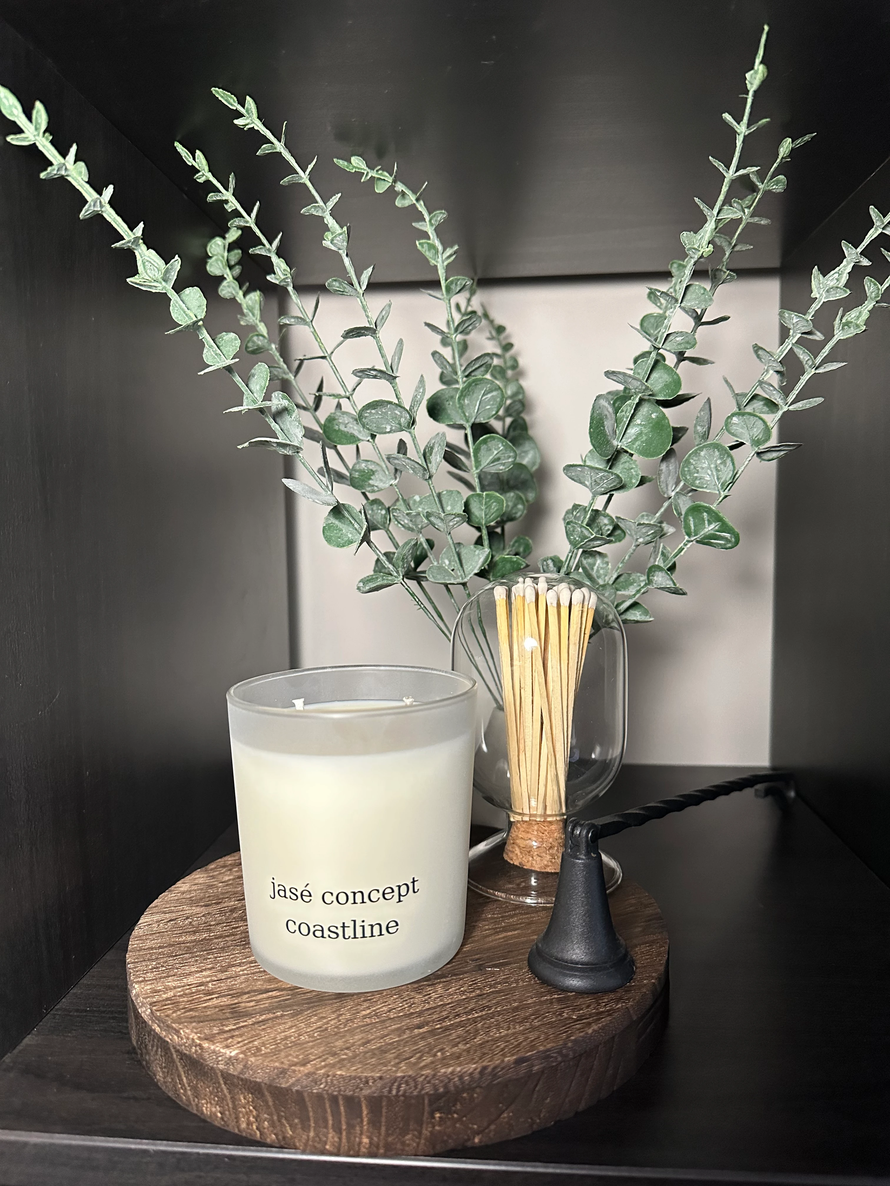 Sade Koleksiyonu "Coastline" | %100 Doğal Soya Mum (270 gr)