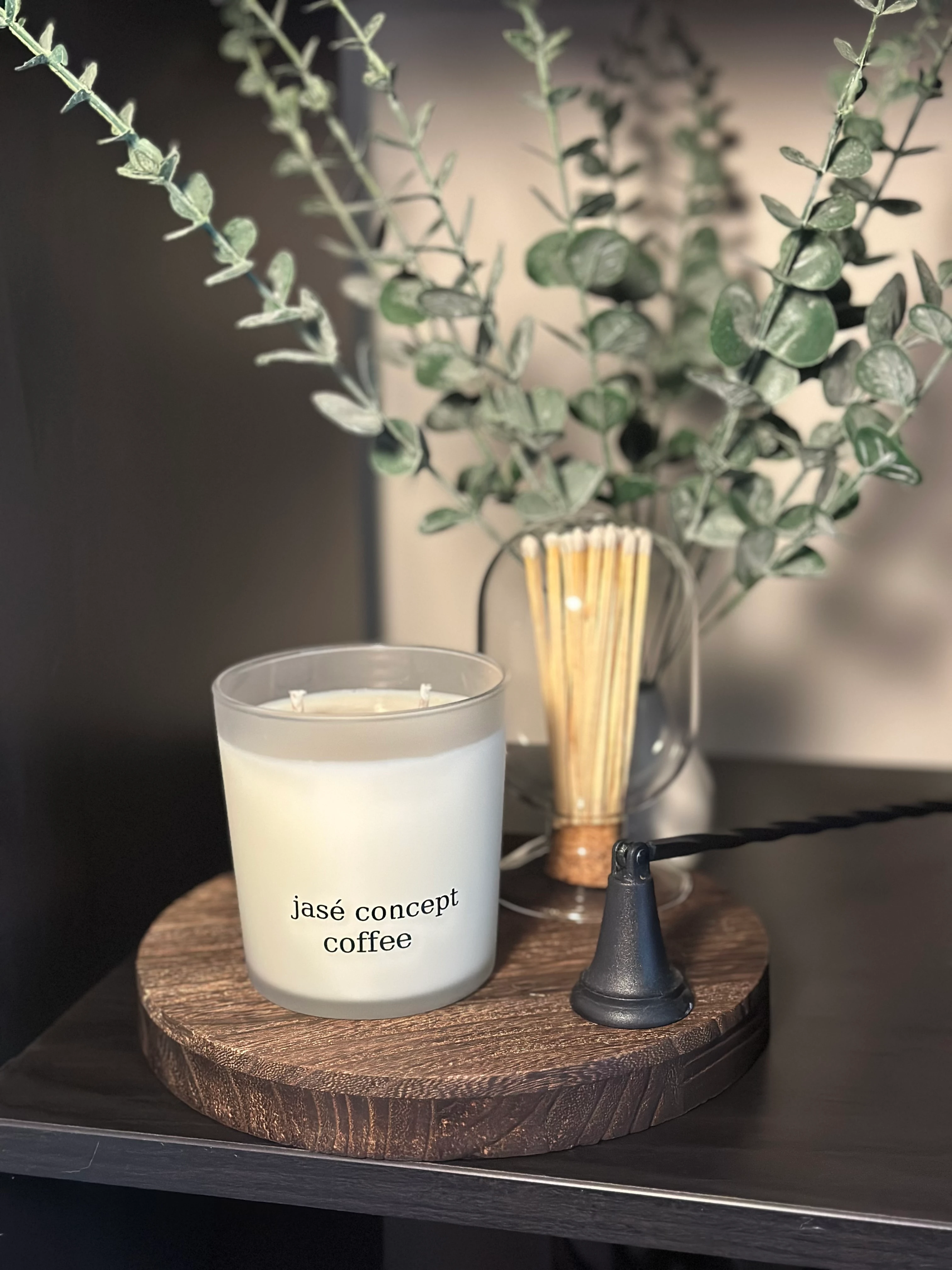 Sade Koleksiyonu "Coffee" | %100 Doğal Soya Mum (270 gr)