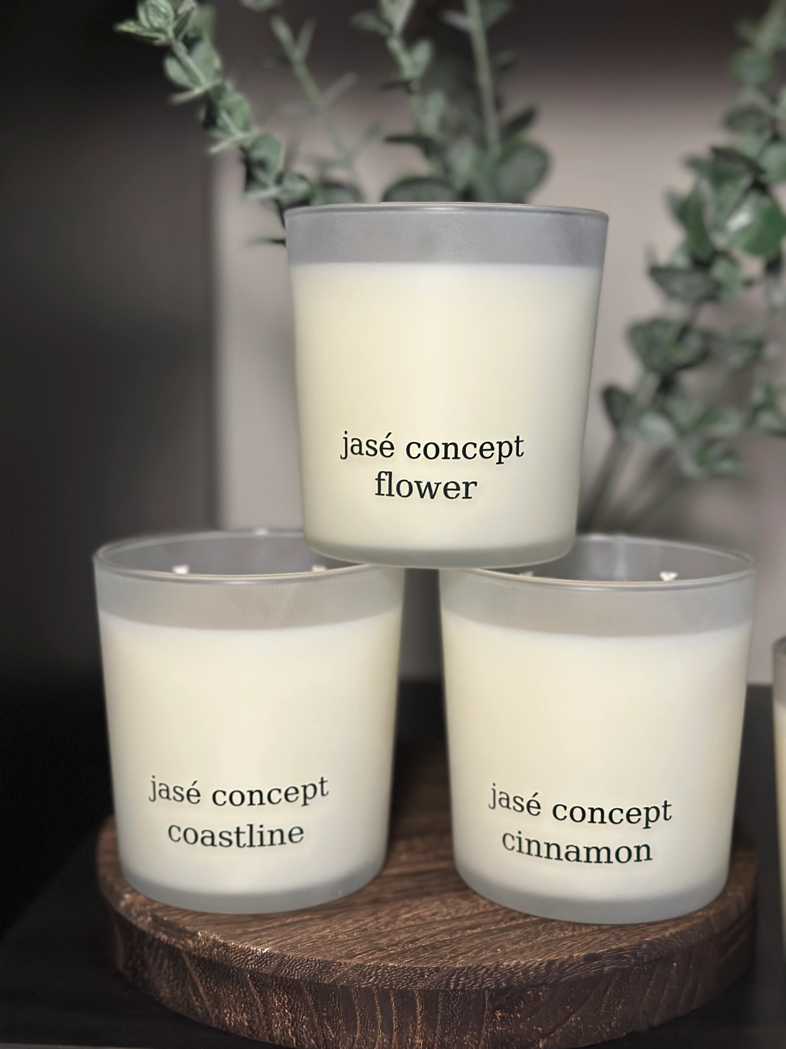 Sade Koleksiyonu "Flower" | %100 Doğal Soya Mum (270 gr)