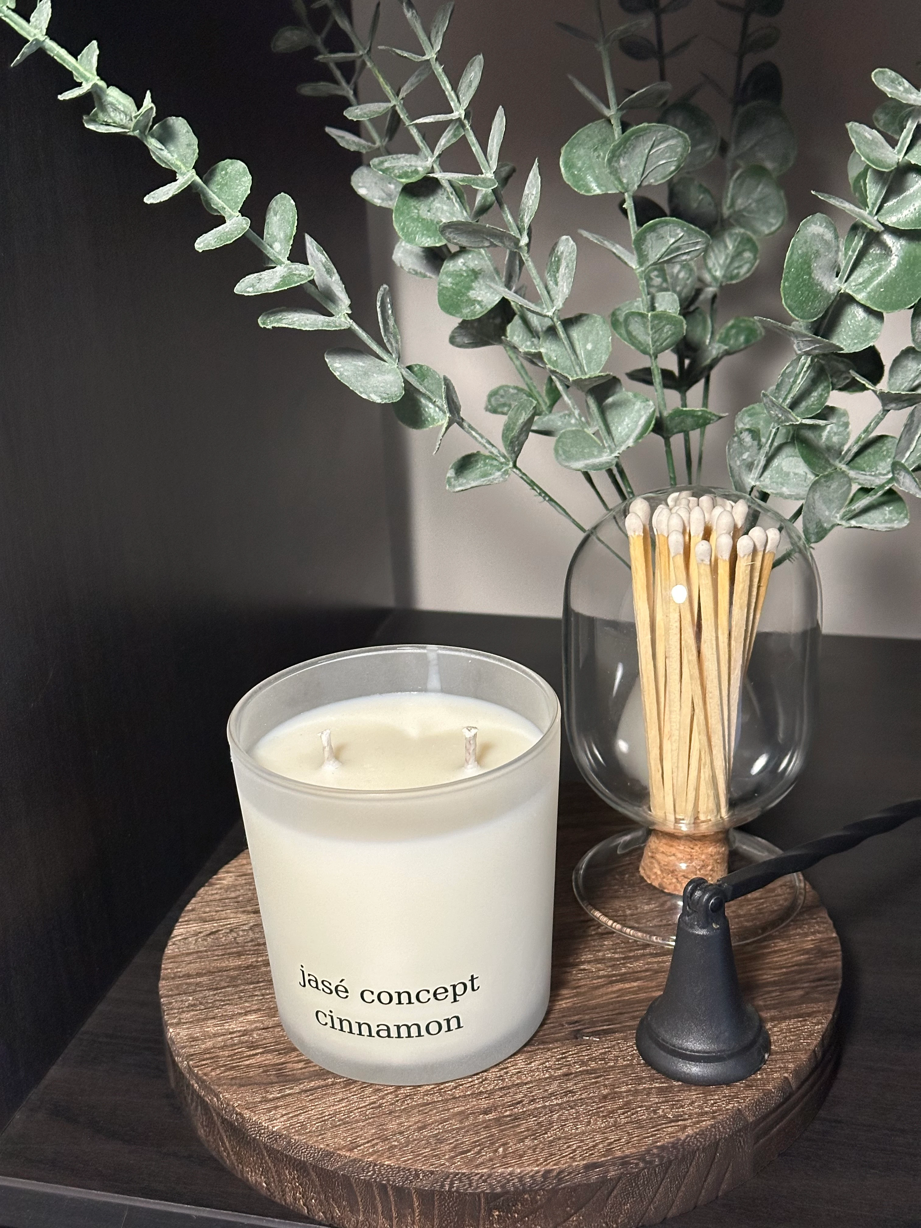 Sade Koleksiyonu "Cinnamon" | %100 Doğal Soya Mum (270 gr)