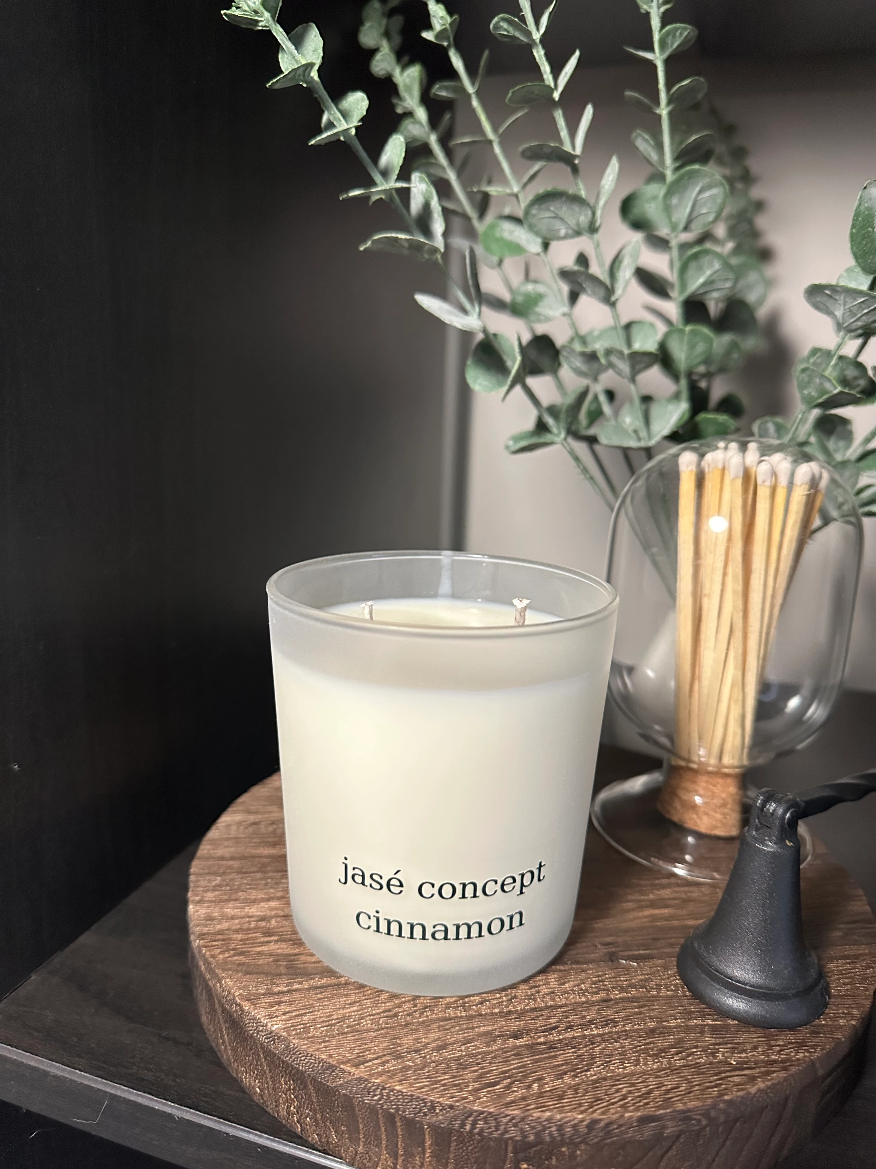 Sade Koleksiyonu "Cinnamon" | %100 Doğal Soya Mum (270 gr)