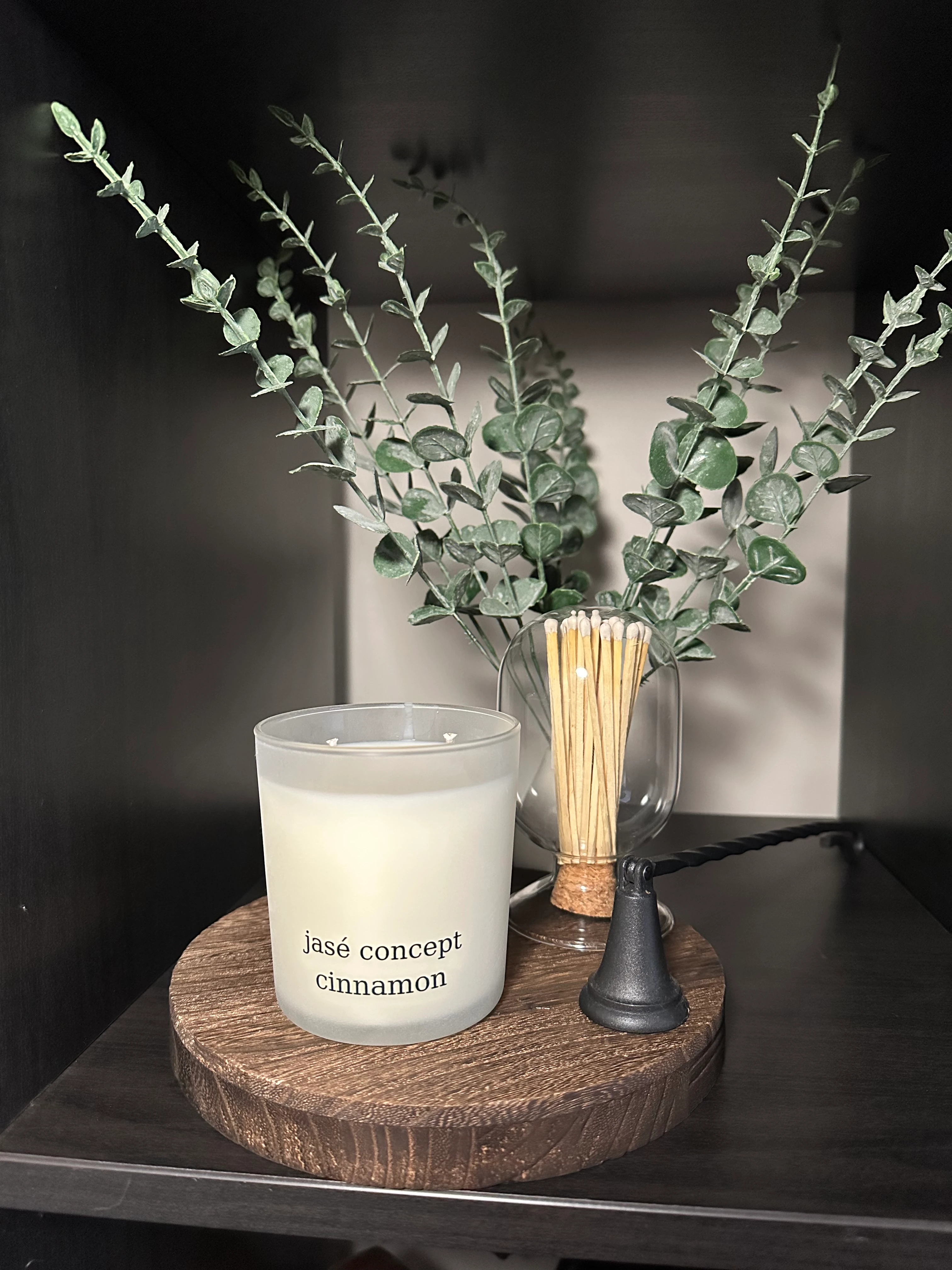 Sade Koleksiyonu "Cinnamon" | %100 Doğal Soya Mum (270 gr)