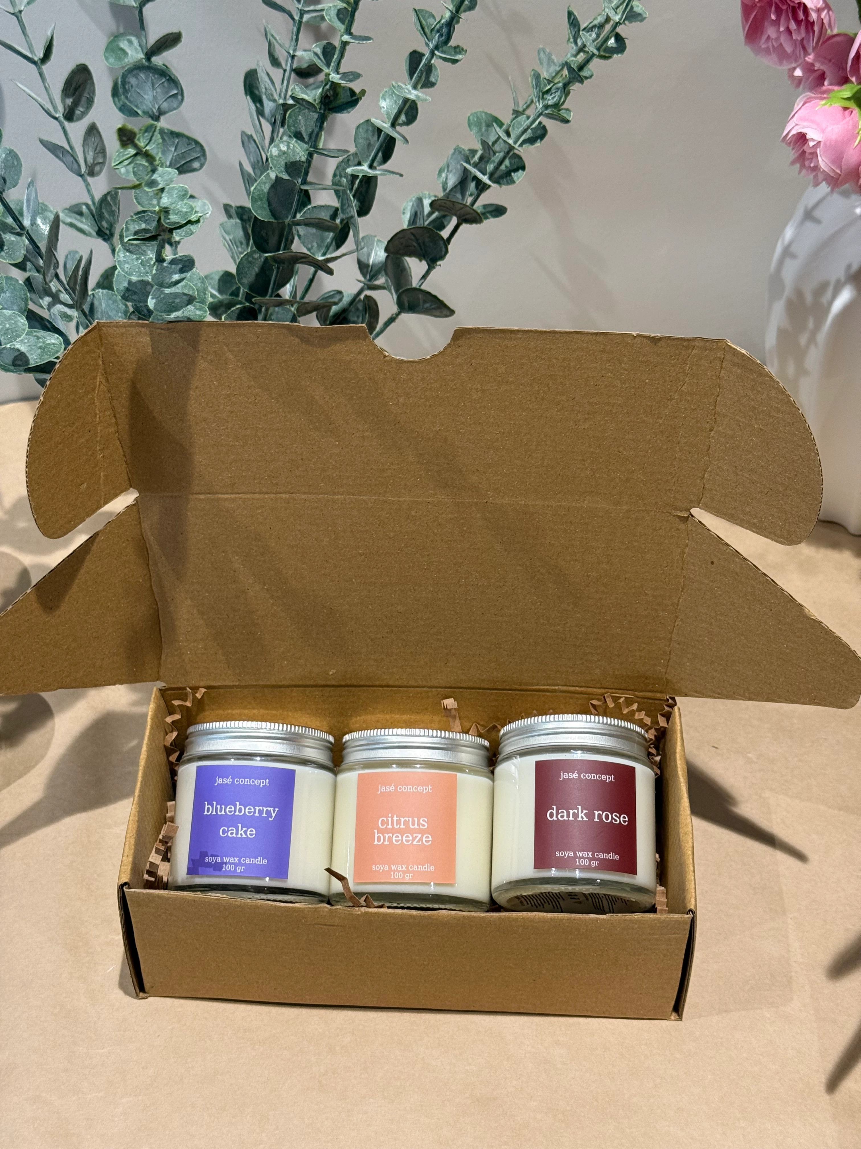 Kendi 3'lü Mum Paketini Oluştur