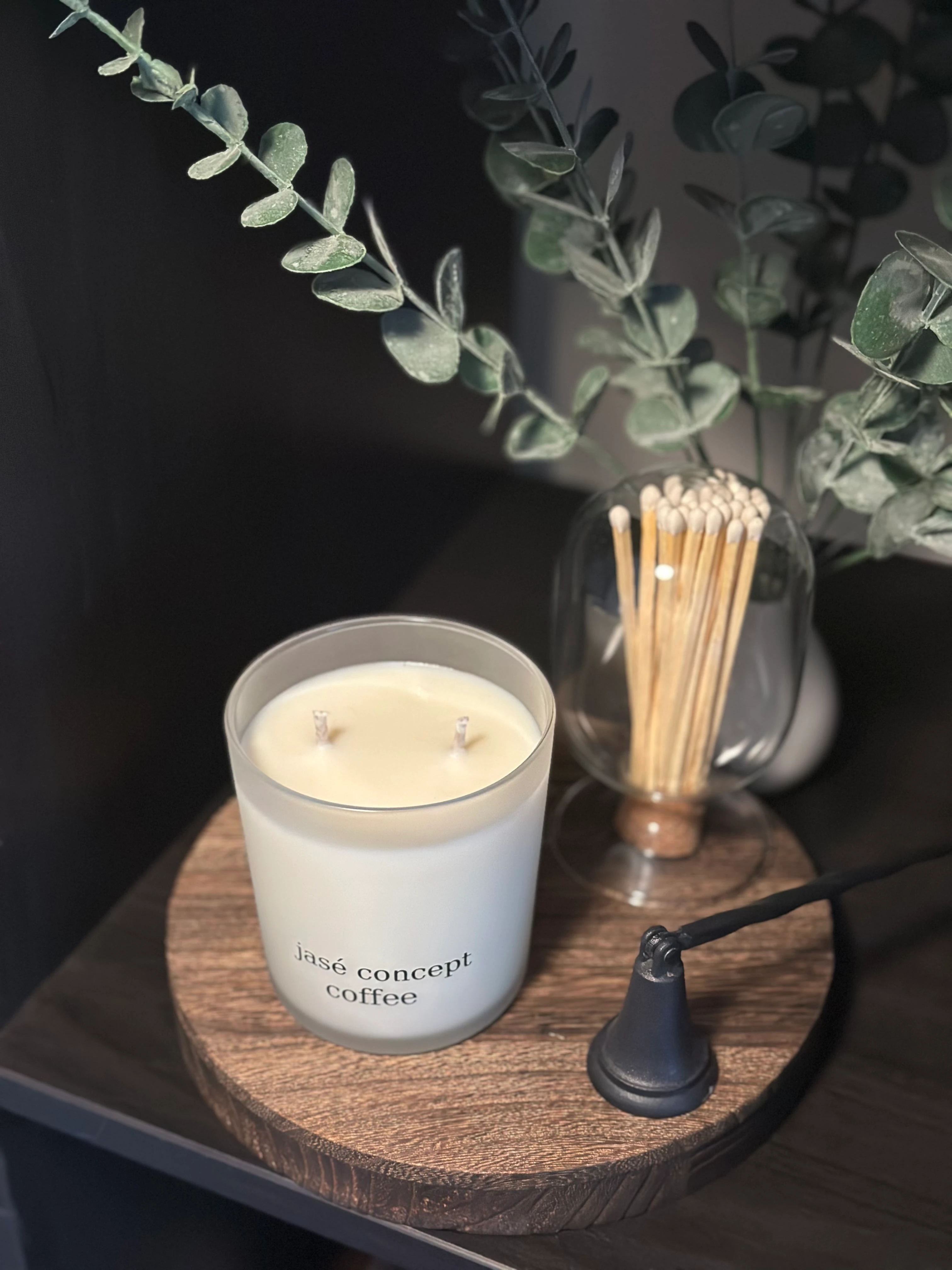 Sade Koleksiyonu "Coffee" | %100 Doğal Soya Mum (270 gr)