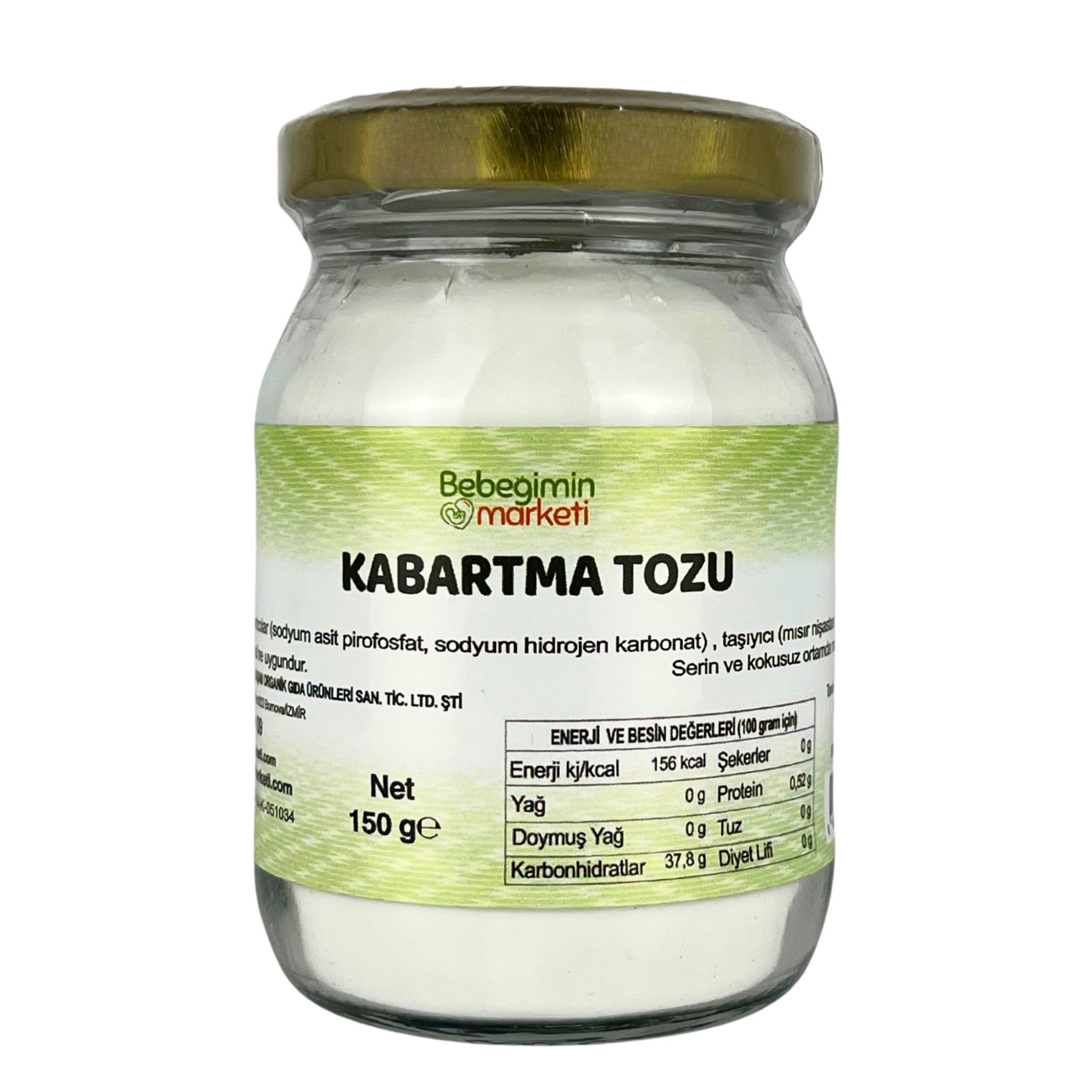 Glutensiz Kabartma Tozu 150 Gr