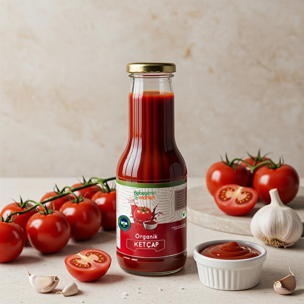 ORGANİK KETÇAP TATLI 280 GR