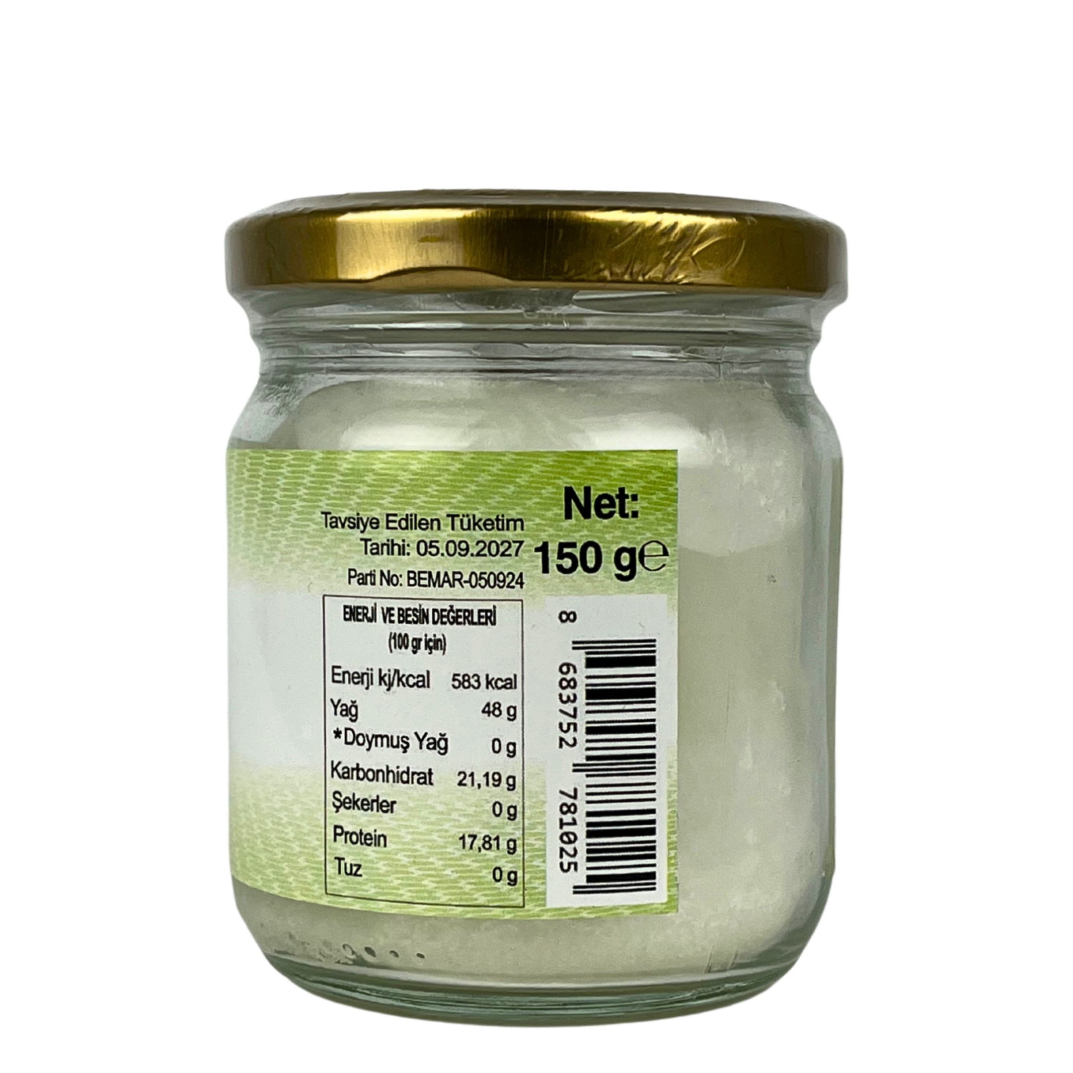 Organik Hindistan Cevizi Yağı 150 ml