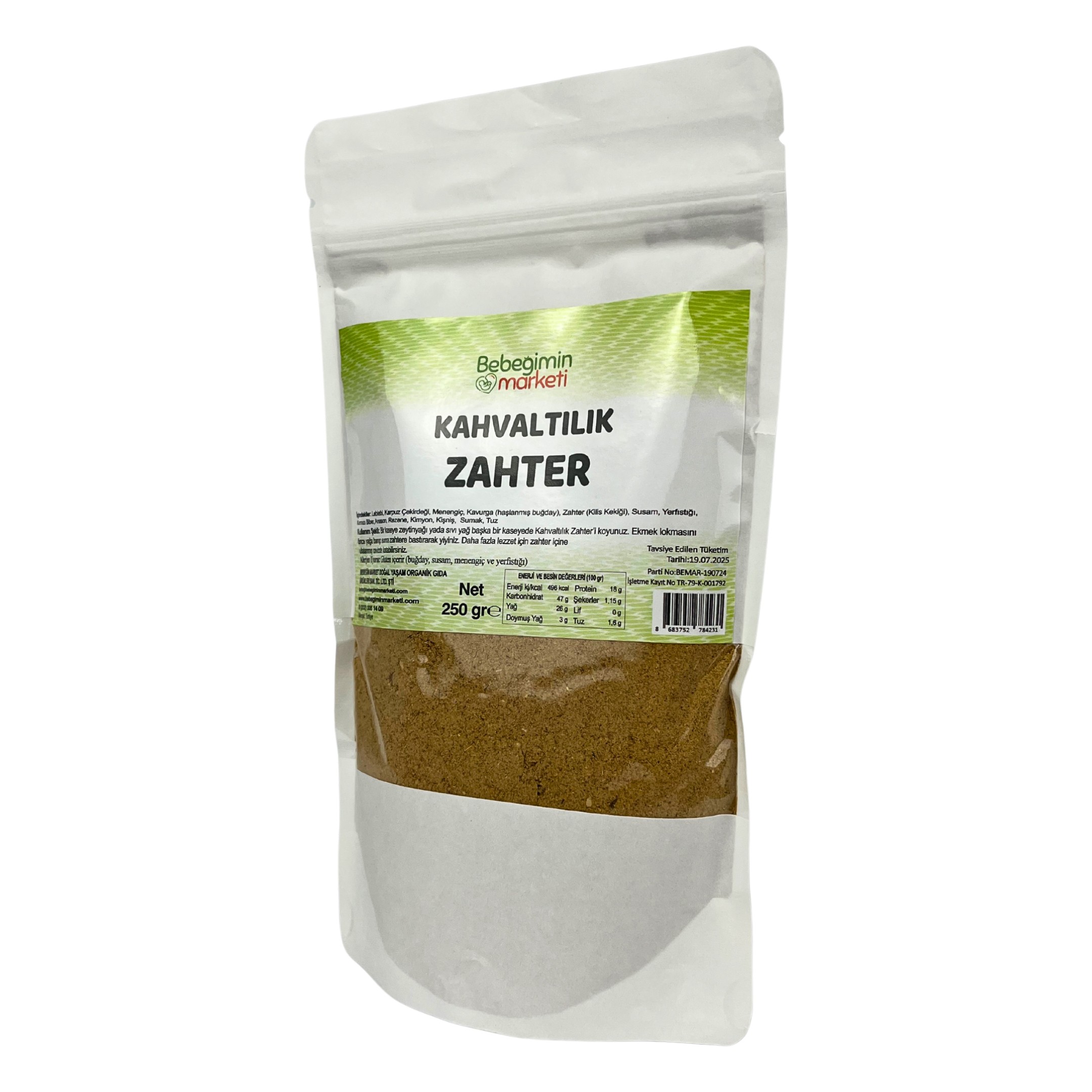 Kahvaltılık Zahter 250 Gr.