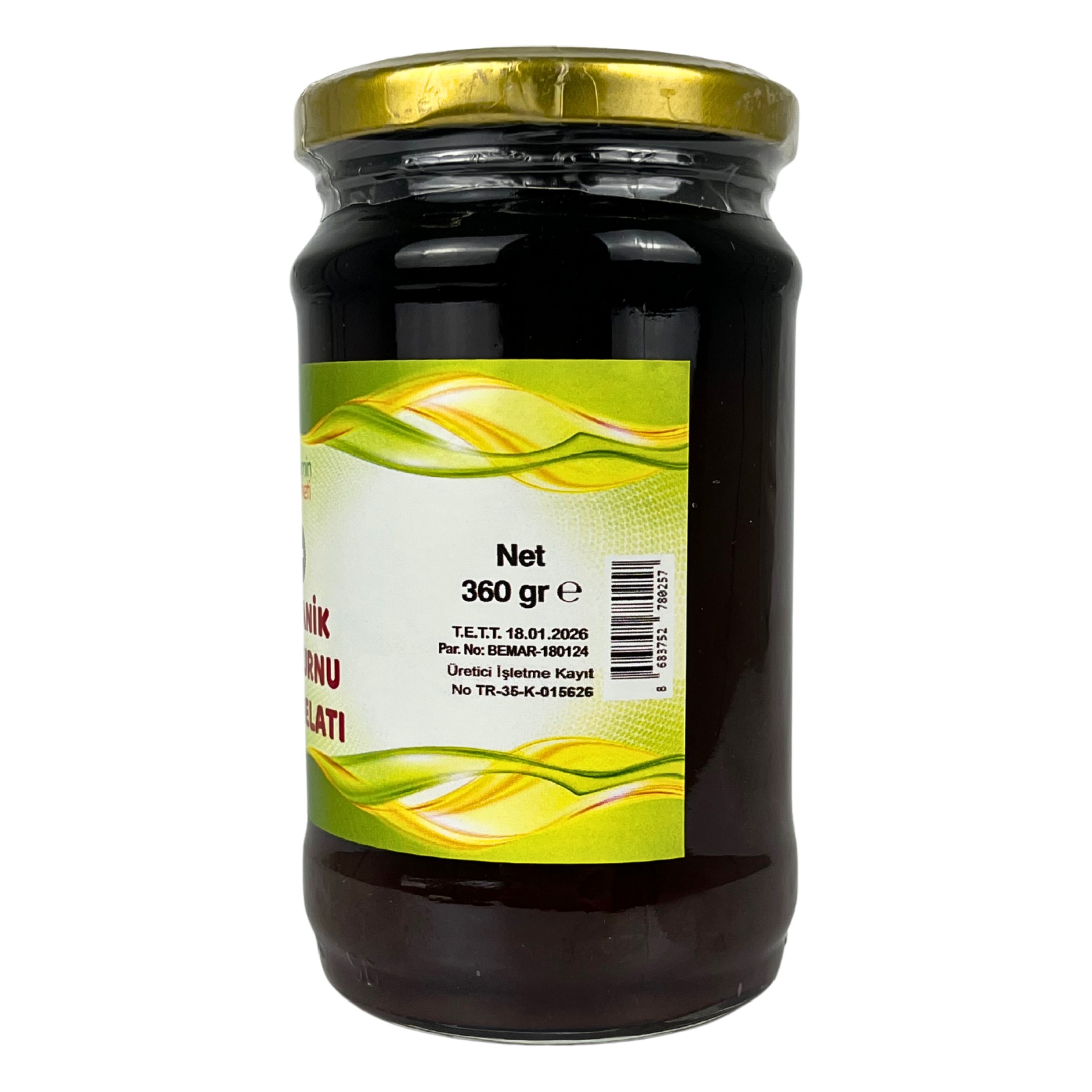 Organik Kuşburnu Marmelatı 360 Gr.
