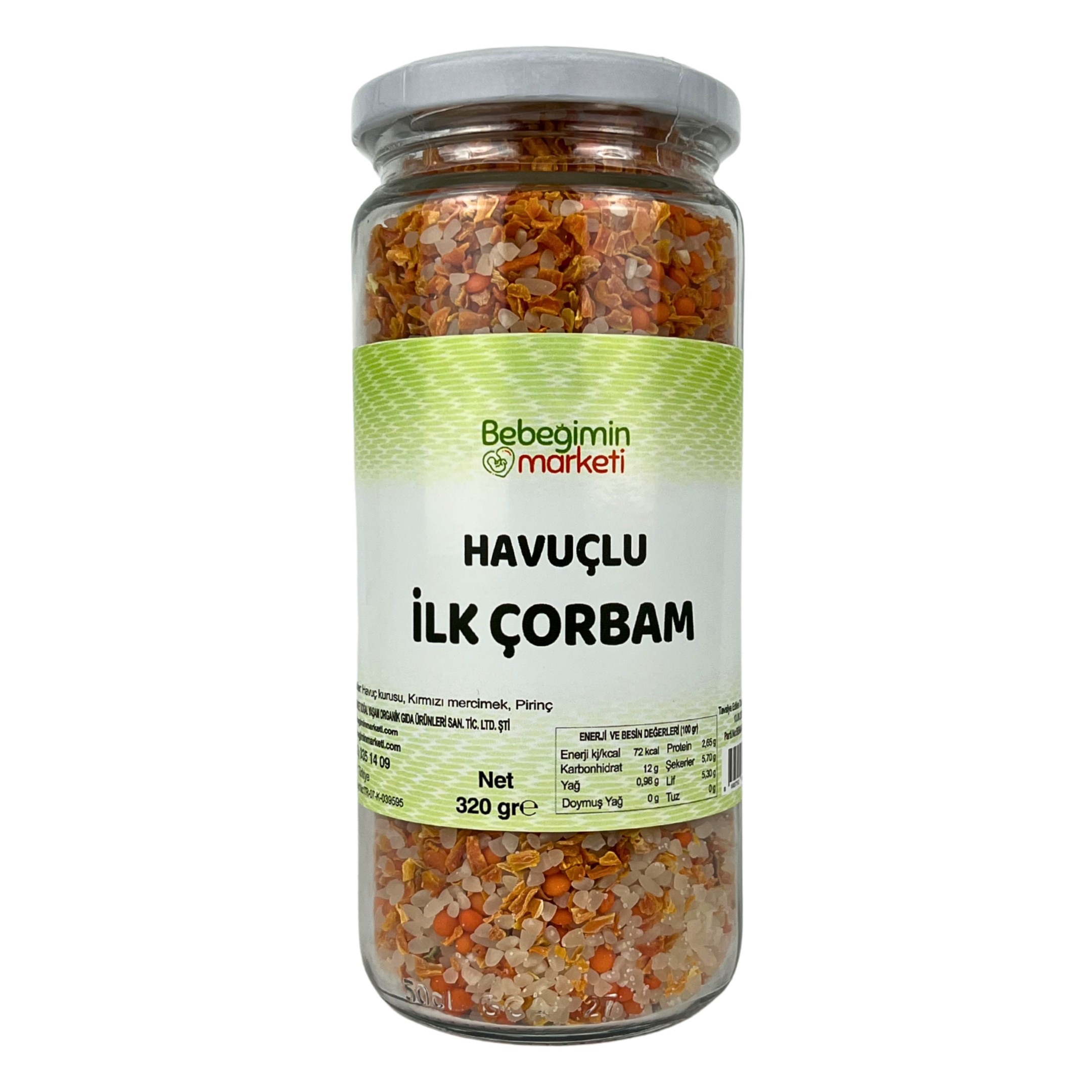 Havuçlu İlk Çorbam 320 Gr