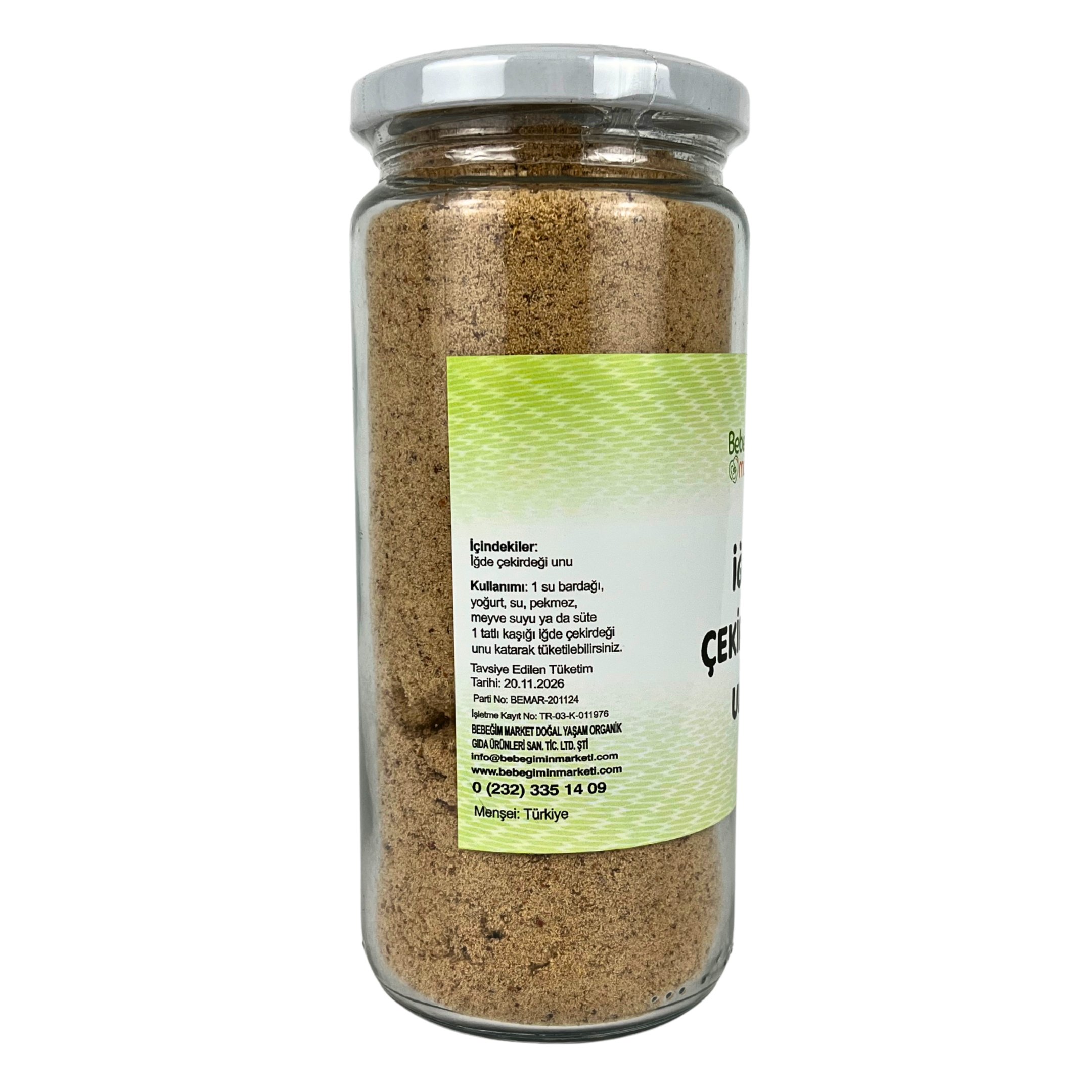 İğde Çekirdeği Tozu (Unu) 165 Gr(KAVANOZ)