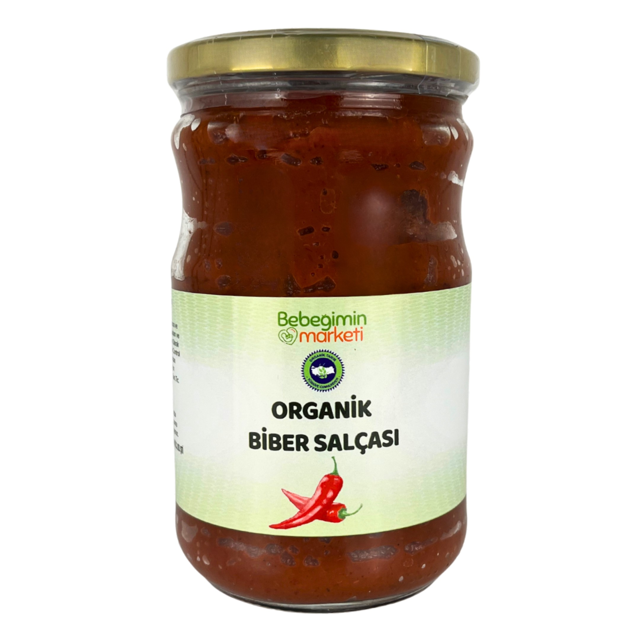 Organik Biber Salçası 660 Gr