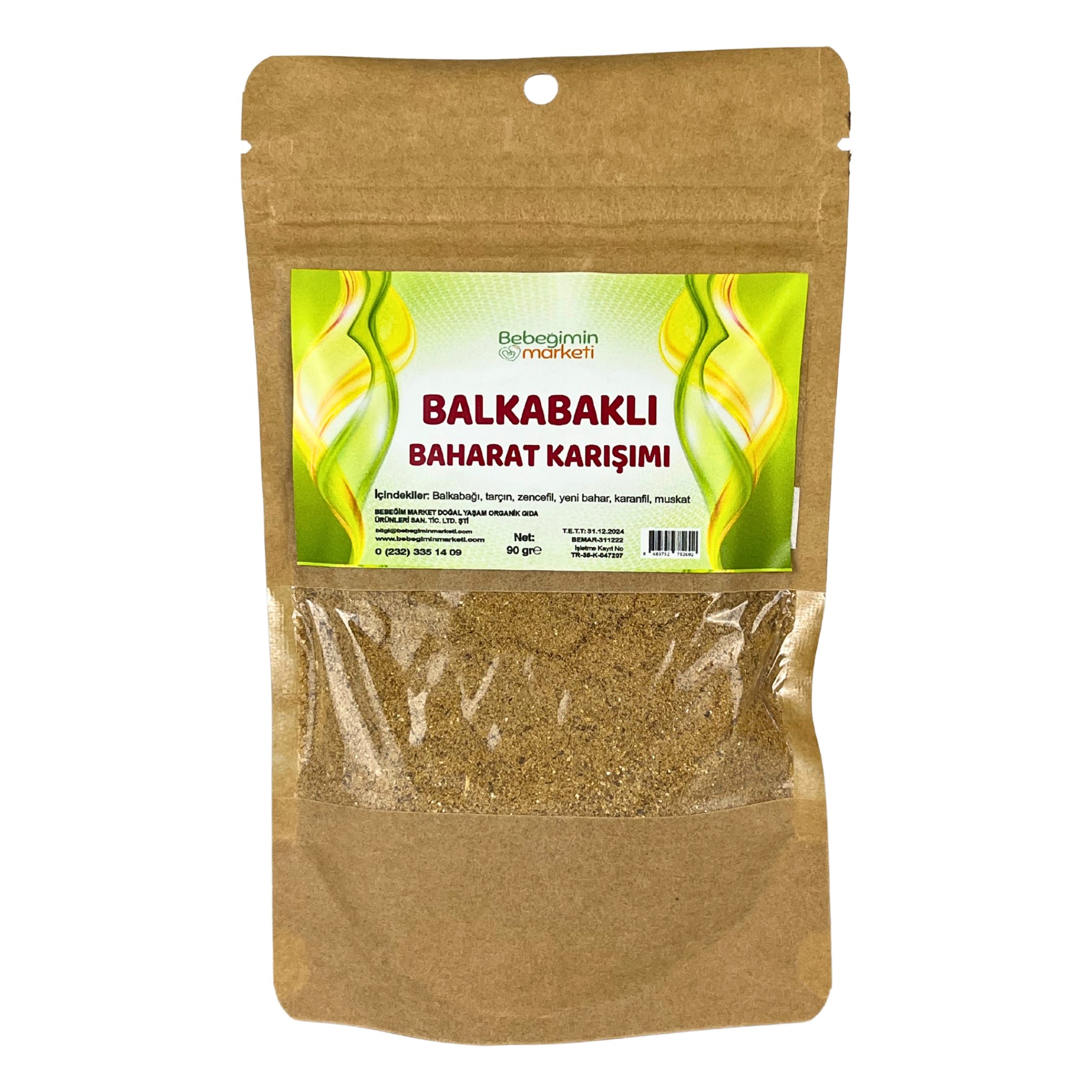 Balkabaklı Baharat Karışımı 90 Gr