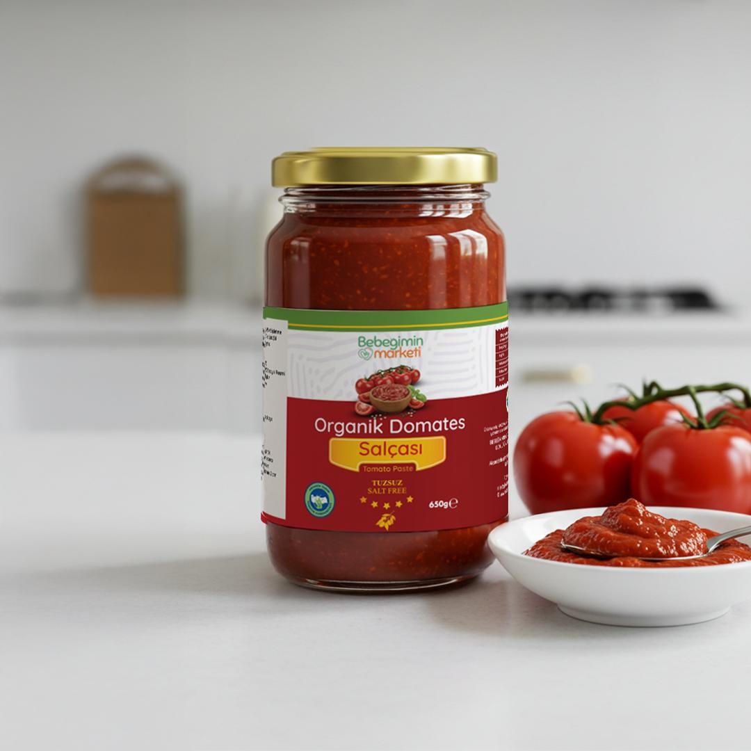 Organik Domates Salça 650 Gr