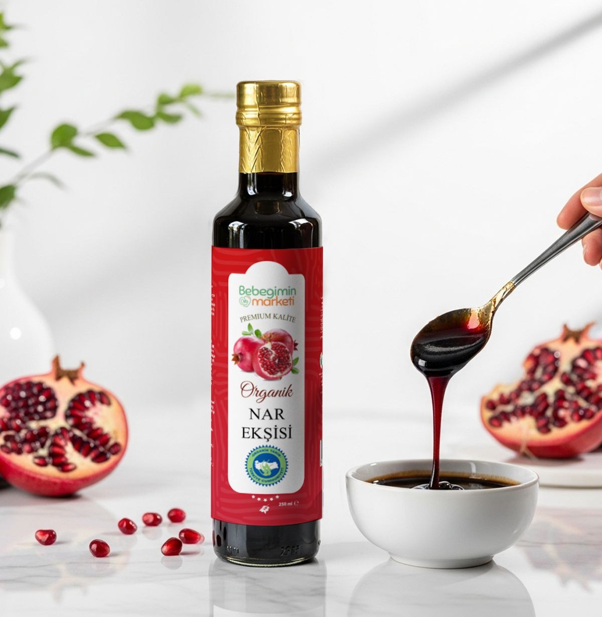 ORGANİK NAR EKŞİSİ 250 ML