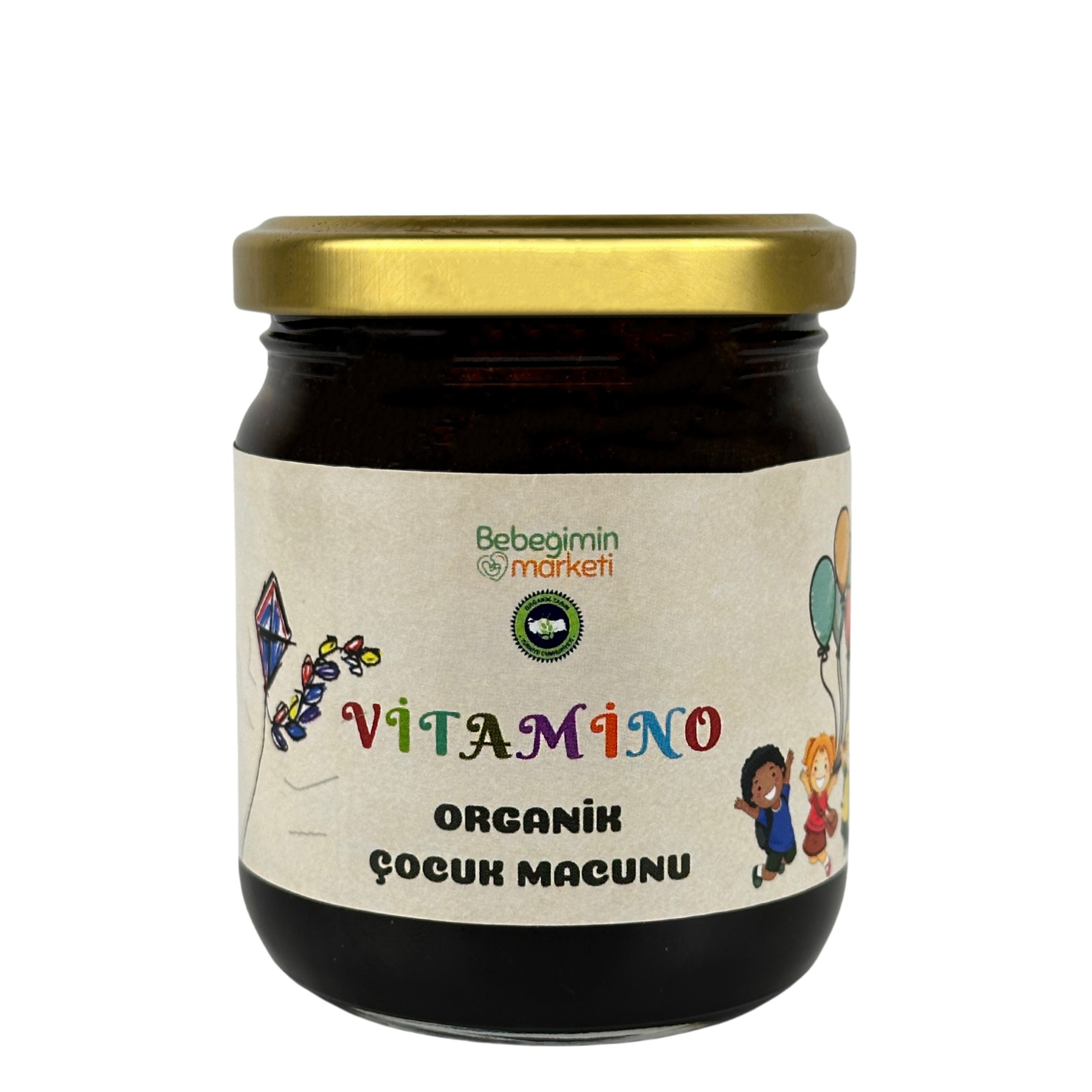 Organik Vitamino Çocuk Macunu 240 Gr (Vitamin Kids)