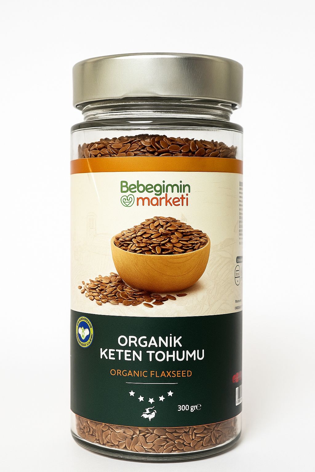 Organik Keten Tohumu 300 Gr