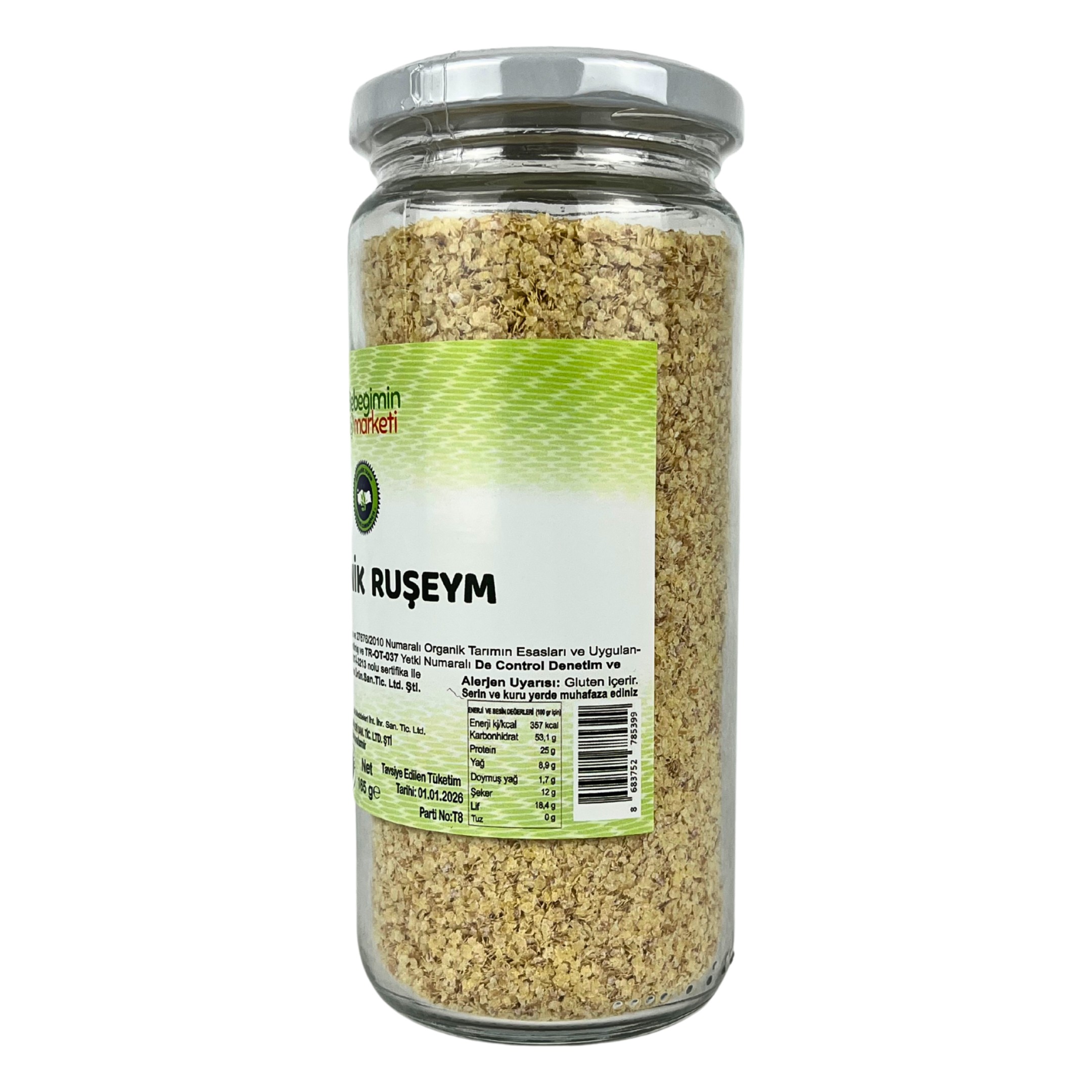 Organik Ruşeym 165 Gr(KAVANOZ)