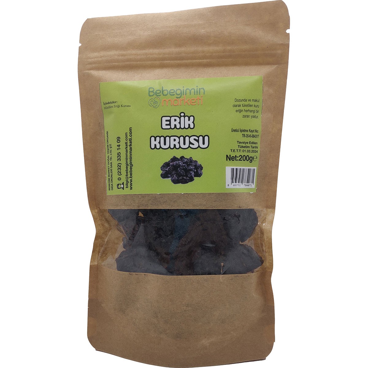 Erik Kurusu 200 Gr
