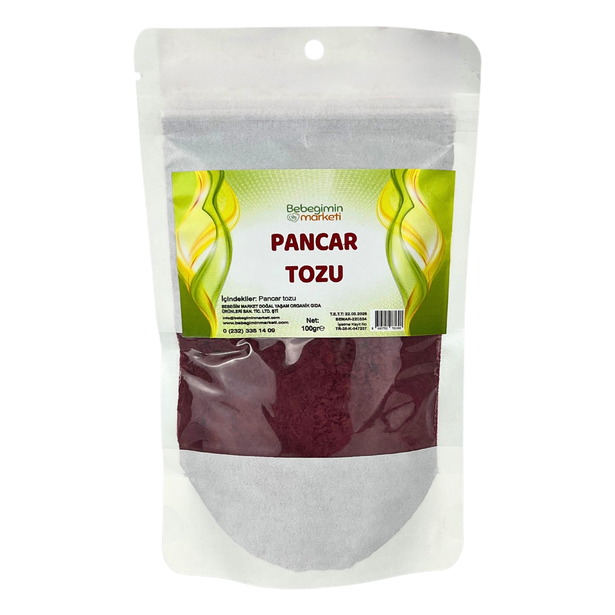 Pancar Tozu 100 Gr.