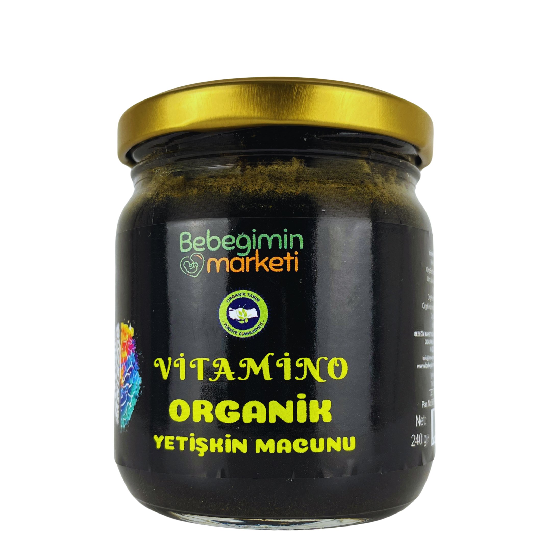 Organik Vitamino Yetişkin Macun 240 gr.