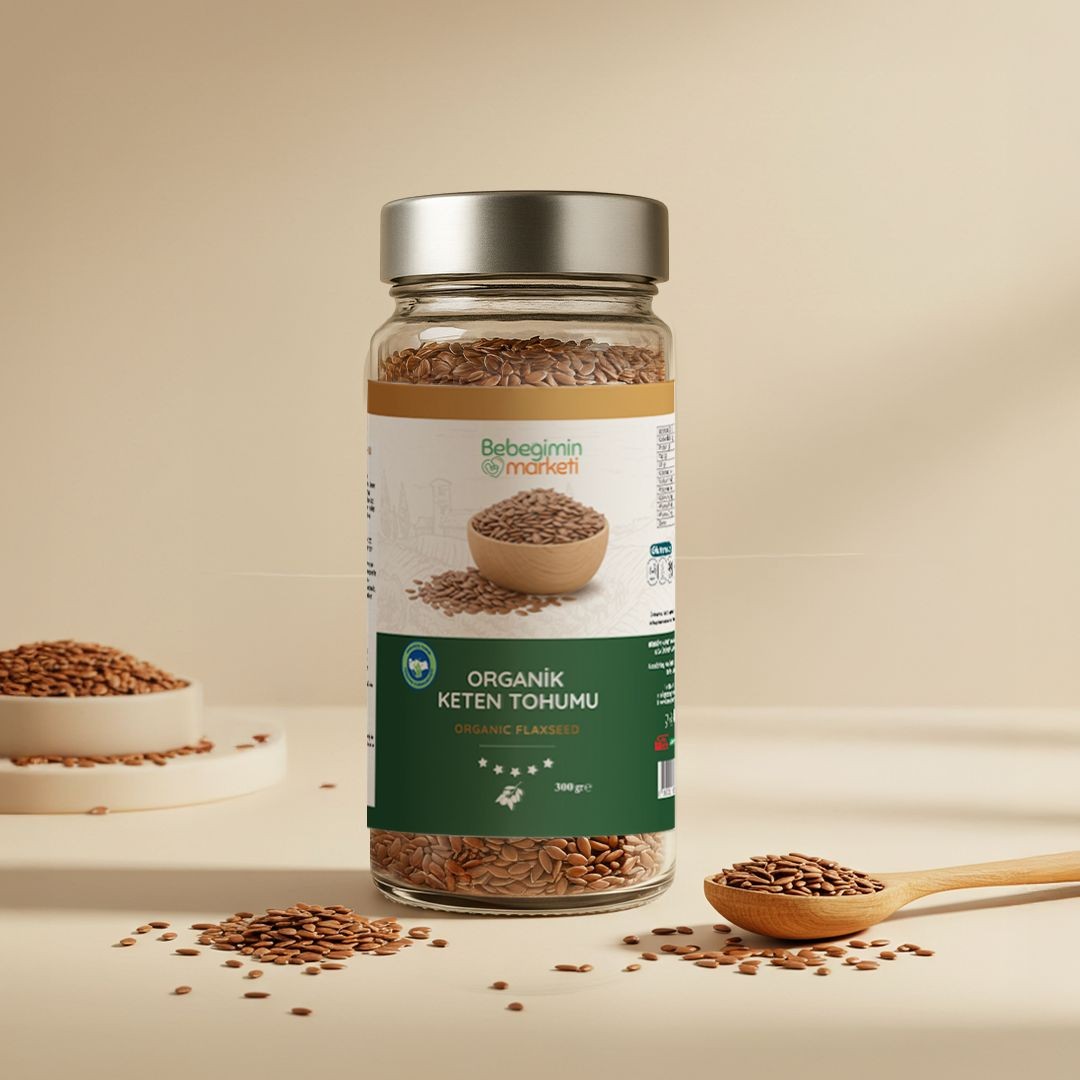 Organik Keten Tohumu 300 Gr
