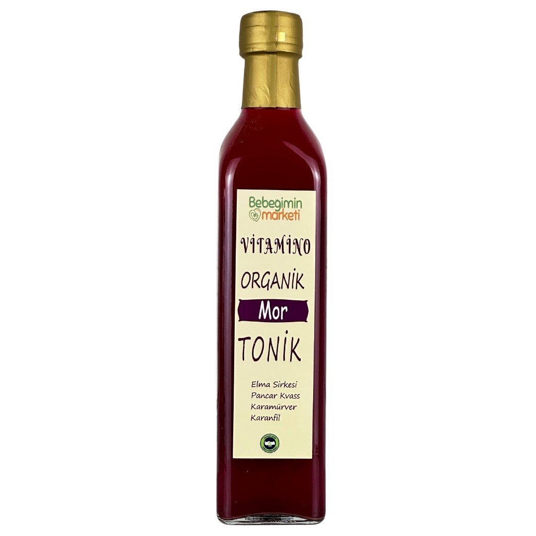 Organik Vitamino Mor Tonik 500 ml.