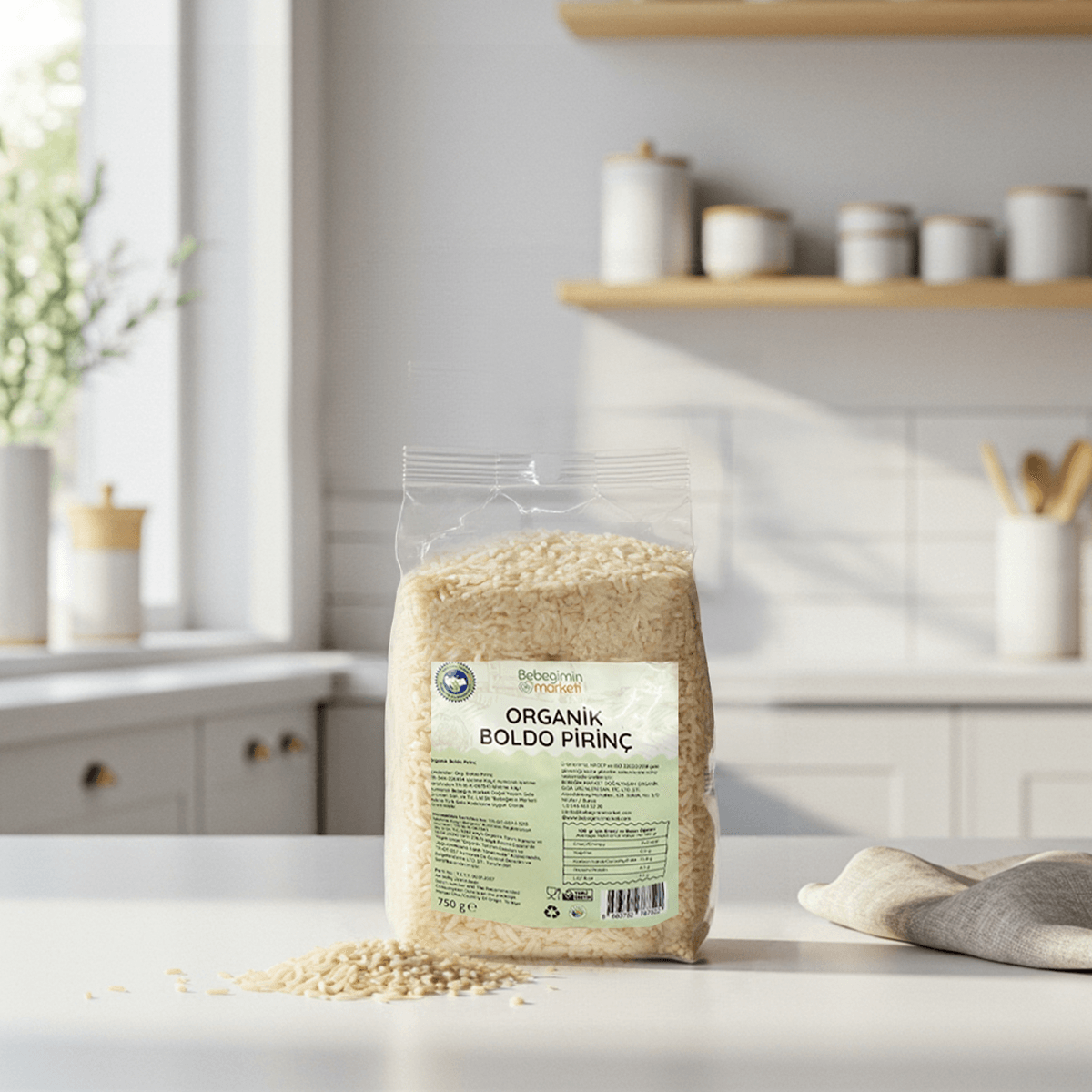 ORGANİK BALDO PİRİNÇ 750 GR