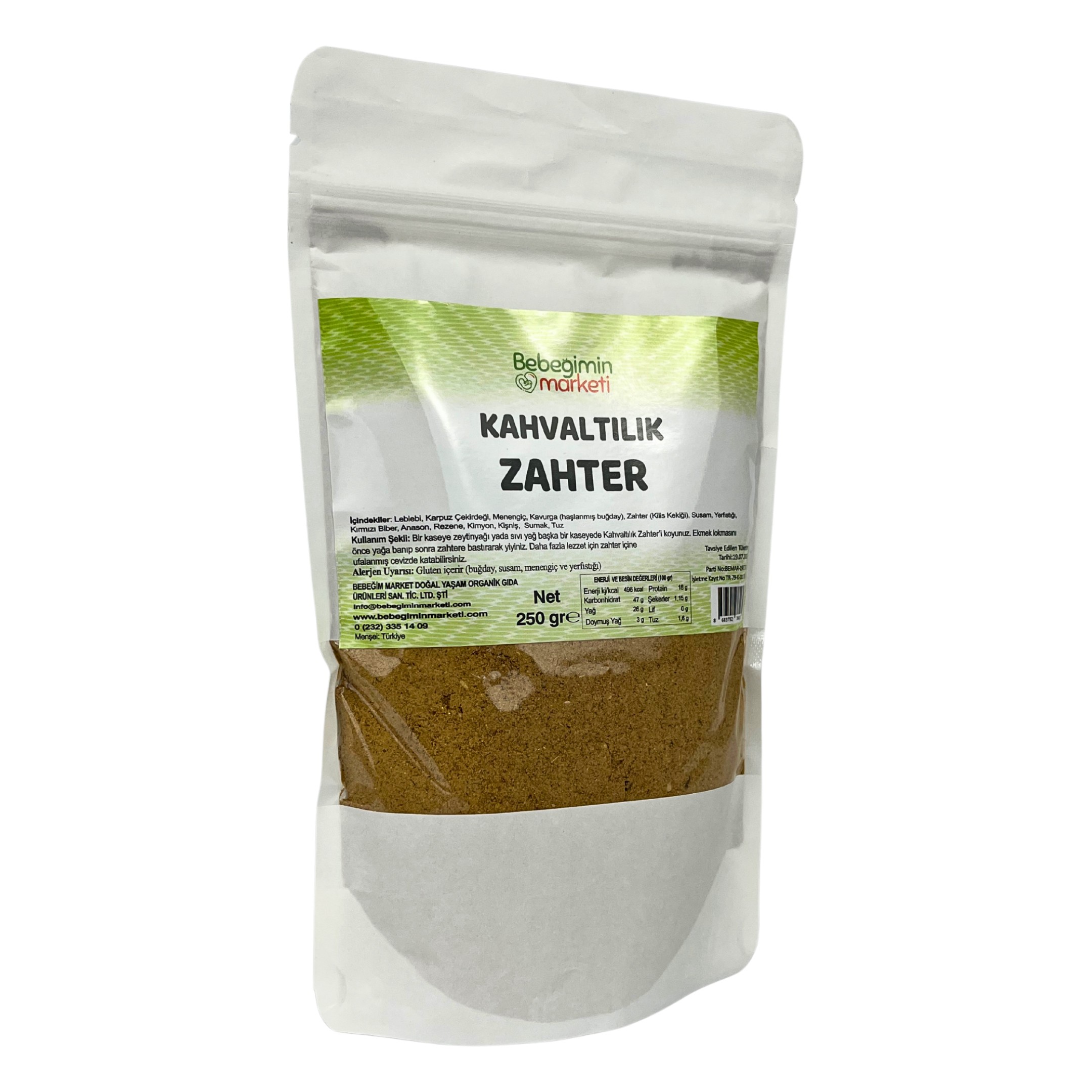 Kahvaltılık Zahter 250 Gr.