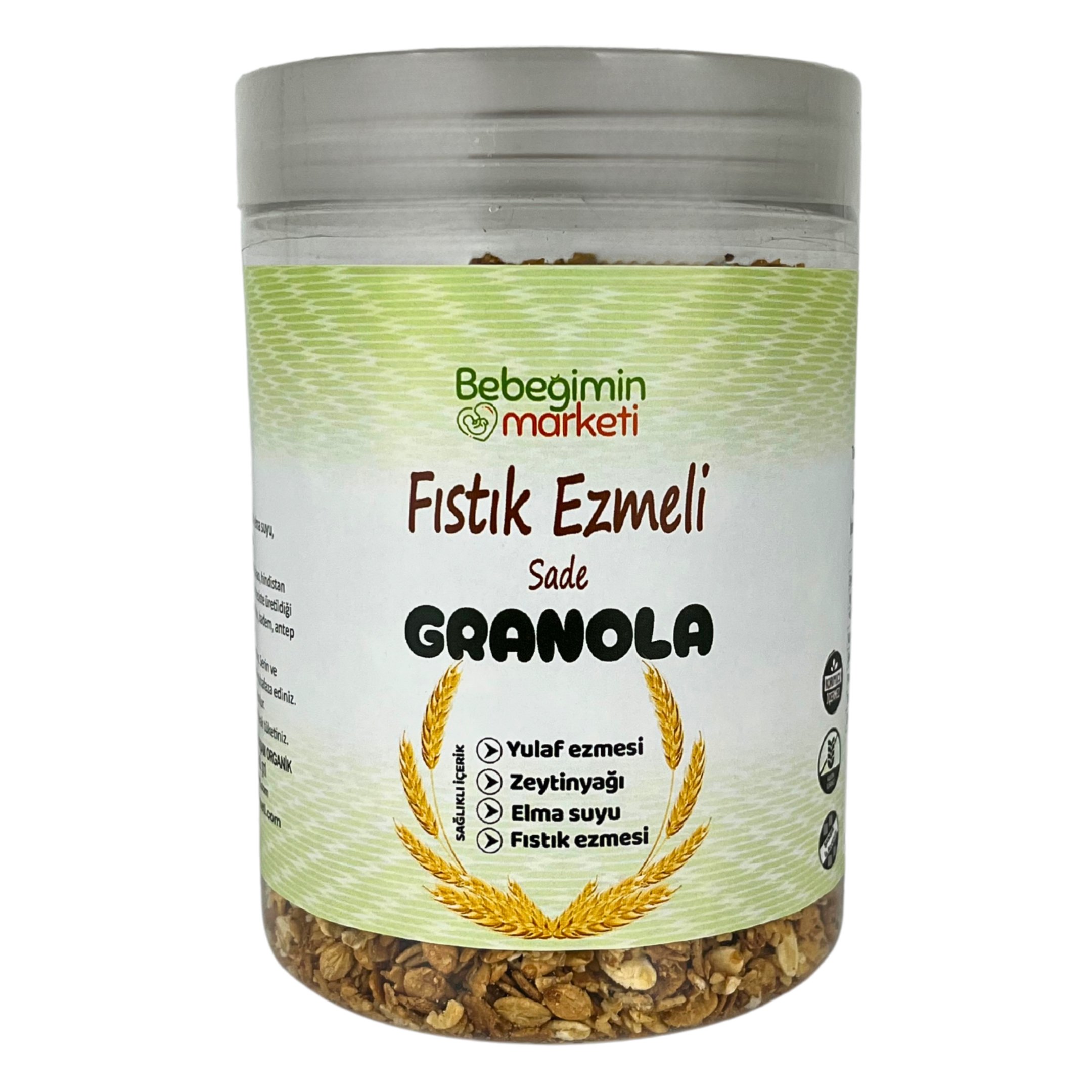 Granola Fıstık Ezmeli Sade 350 Gr