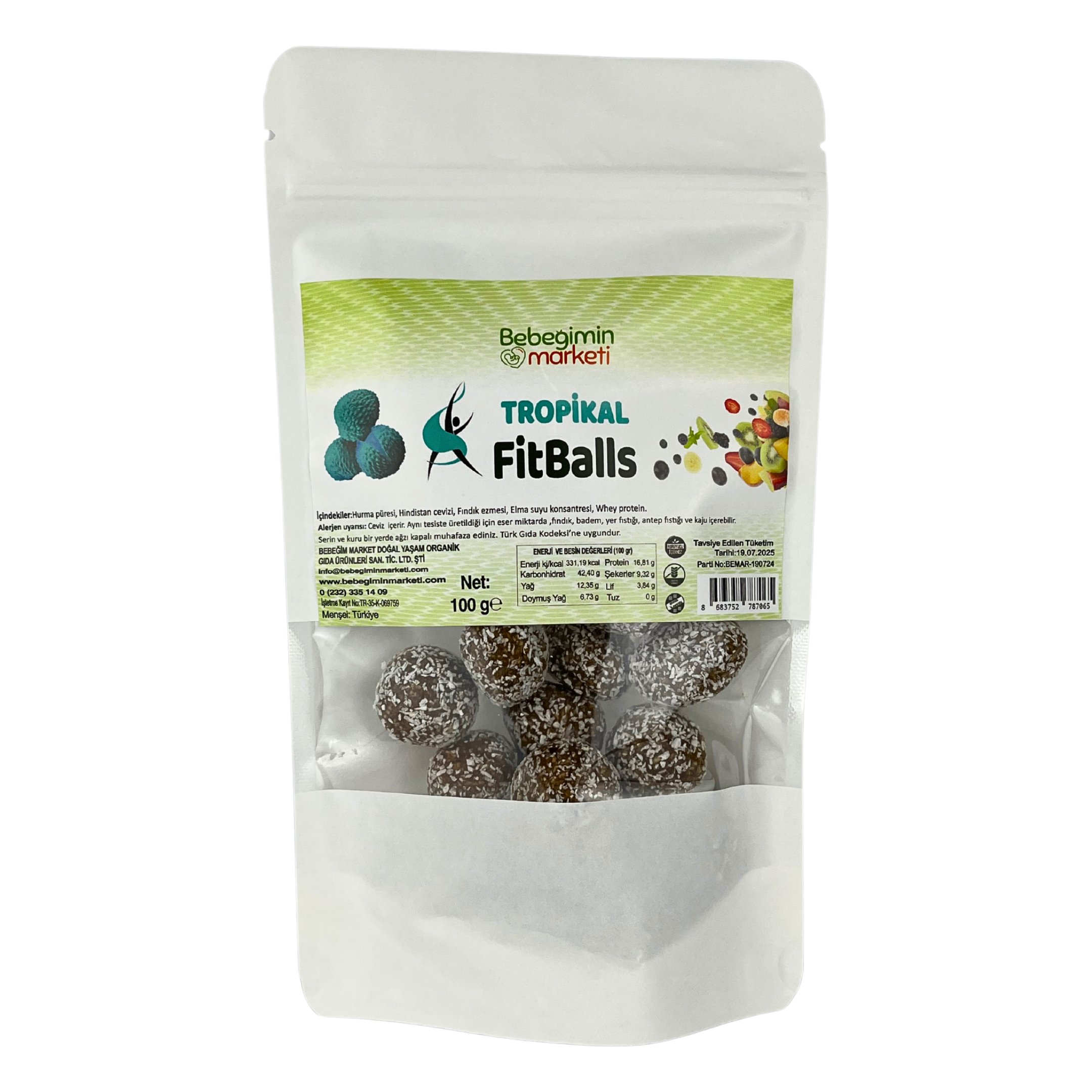 Tropikal Fitball 100 Gr