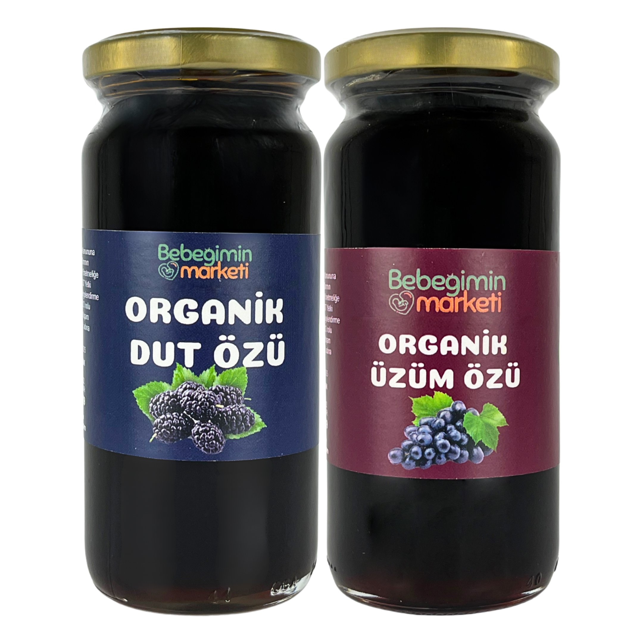 Organik Dut Özü & Üzüm Özü 315 Gr