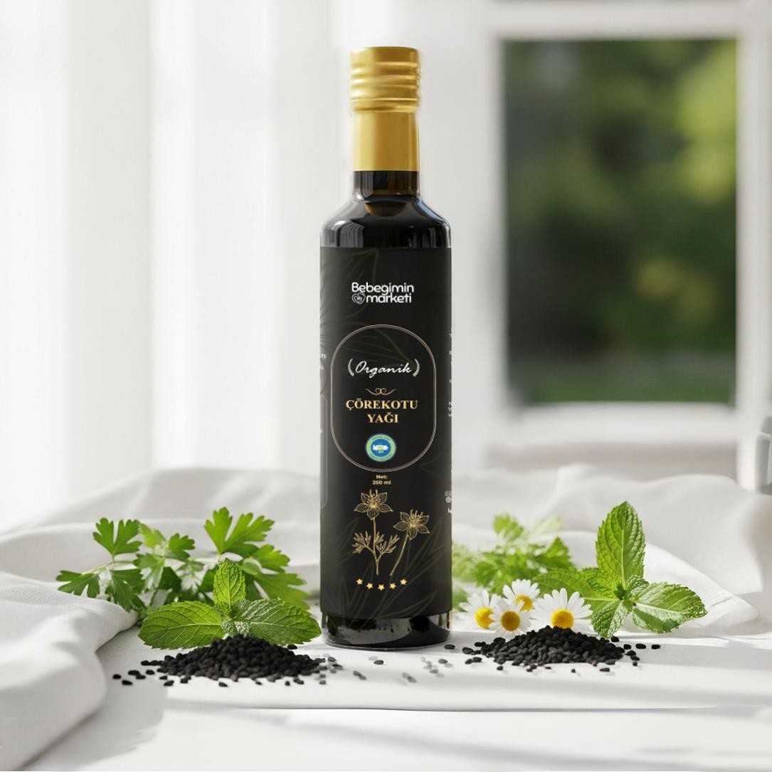 Organik Çörekotu Yağı 250 Ml