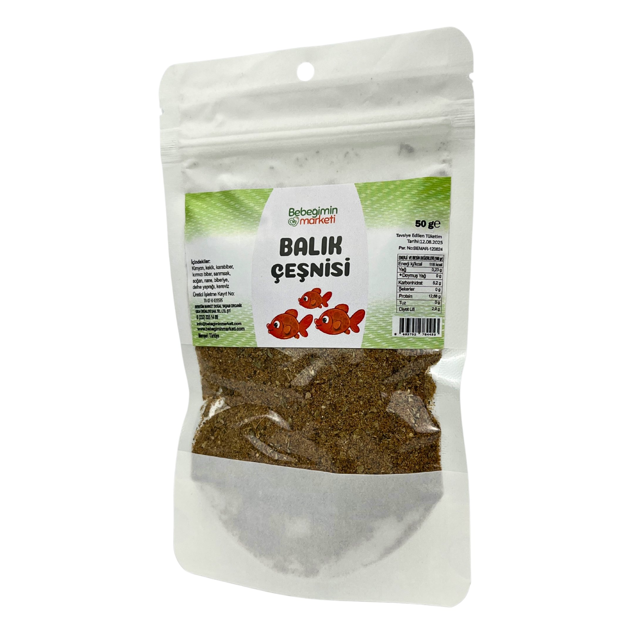 Balık Çeşnisi 50 gr