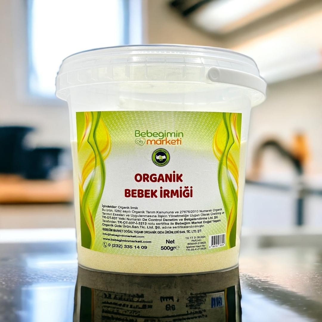Organik Bebek İrmik 500 Gr.