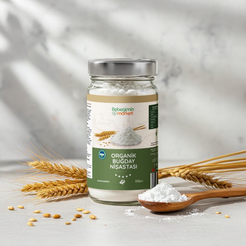 ORGANİK BUĞDAY NİŞASTASI 320 GR