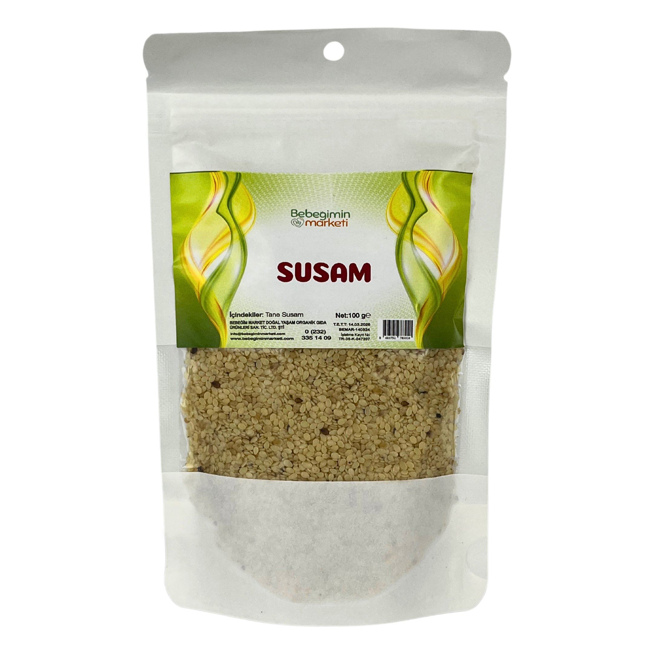 Susam 100 gr.