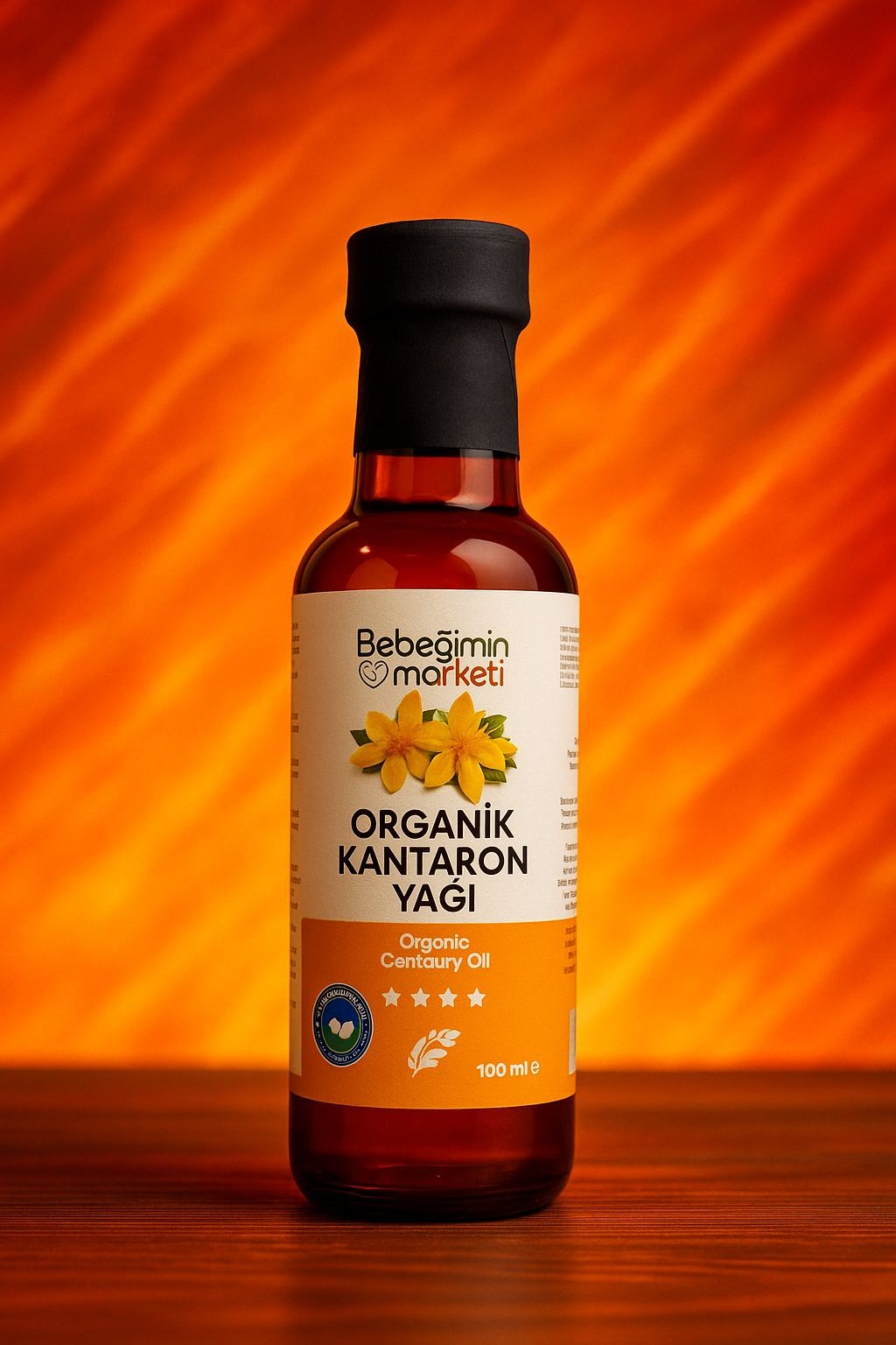 Organik Kantaron Yağı 100 Ml