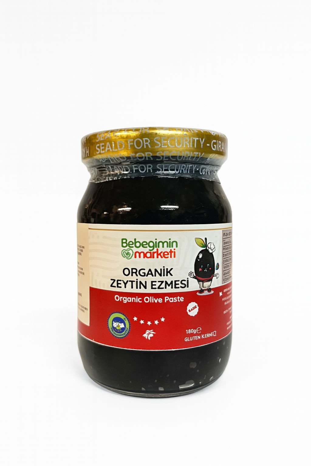 Organik Zeytin Ezmesi 180 Gr