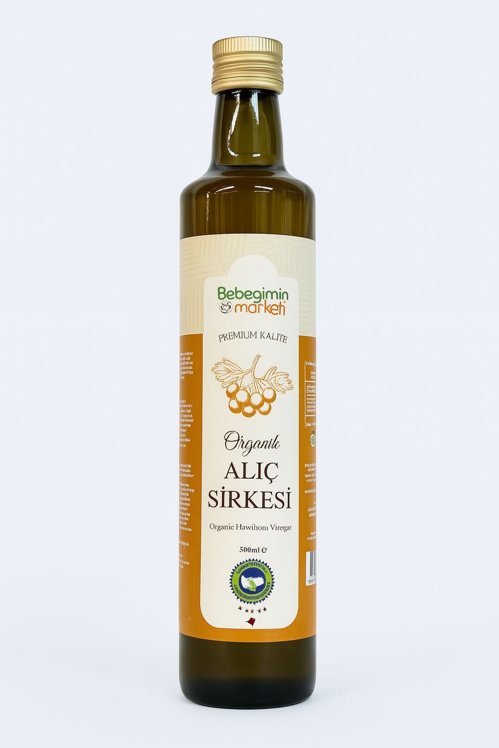 ORGANİK ALIÇ SİRKESİ 500 ML