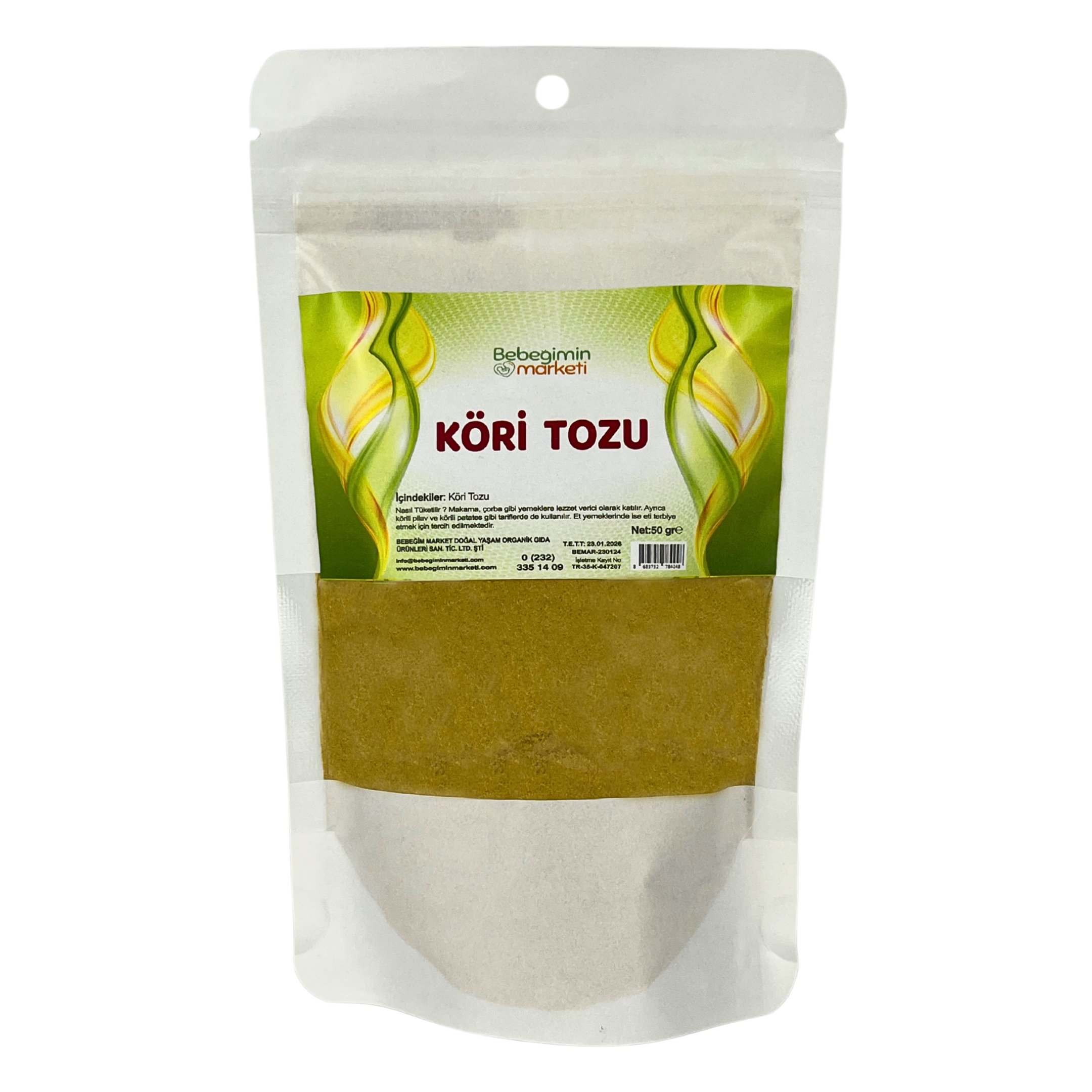 Köri Tozu 50 Gr