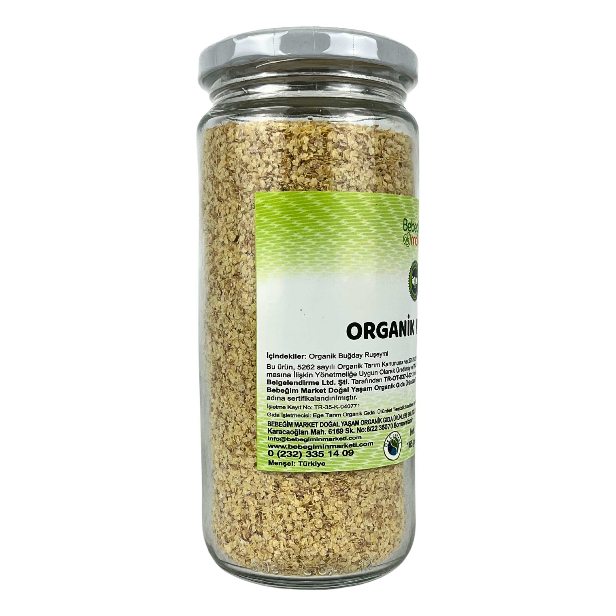 Organik Ruşeym 165 Gr(KAVANOZ)
