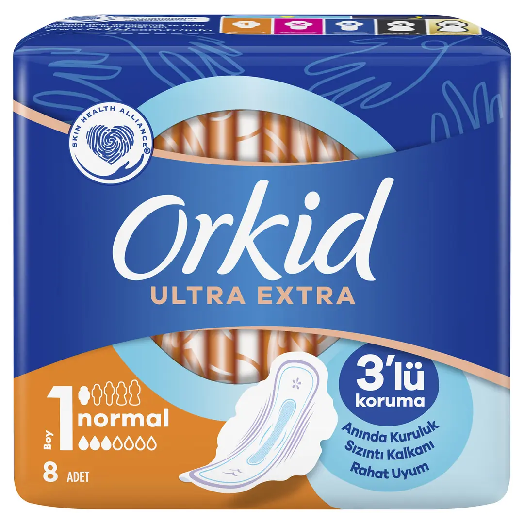 Orkid Ultra Normal Pads, 8-pack