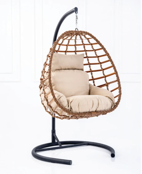 DAMLA AÇIK KAHVE SİNGLE SALINCAK