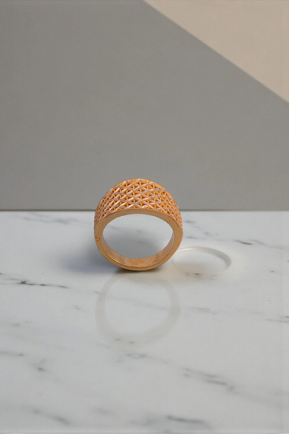 22 Ayar Altın Gösterişli File Yüzük: 6.63 Gram Ağırlığında Yatırımlık Zanaat 6,63GR Ürün Kodu: YZ08609