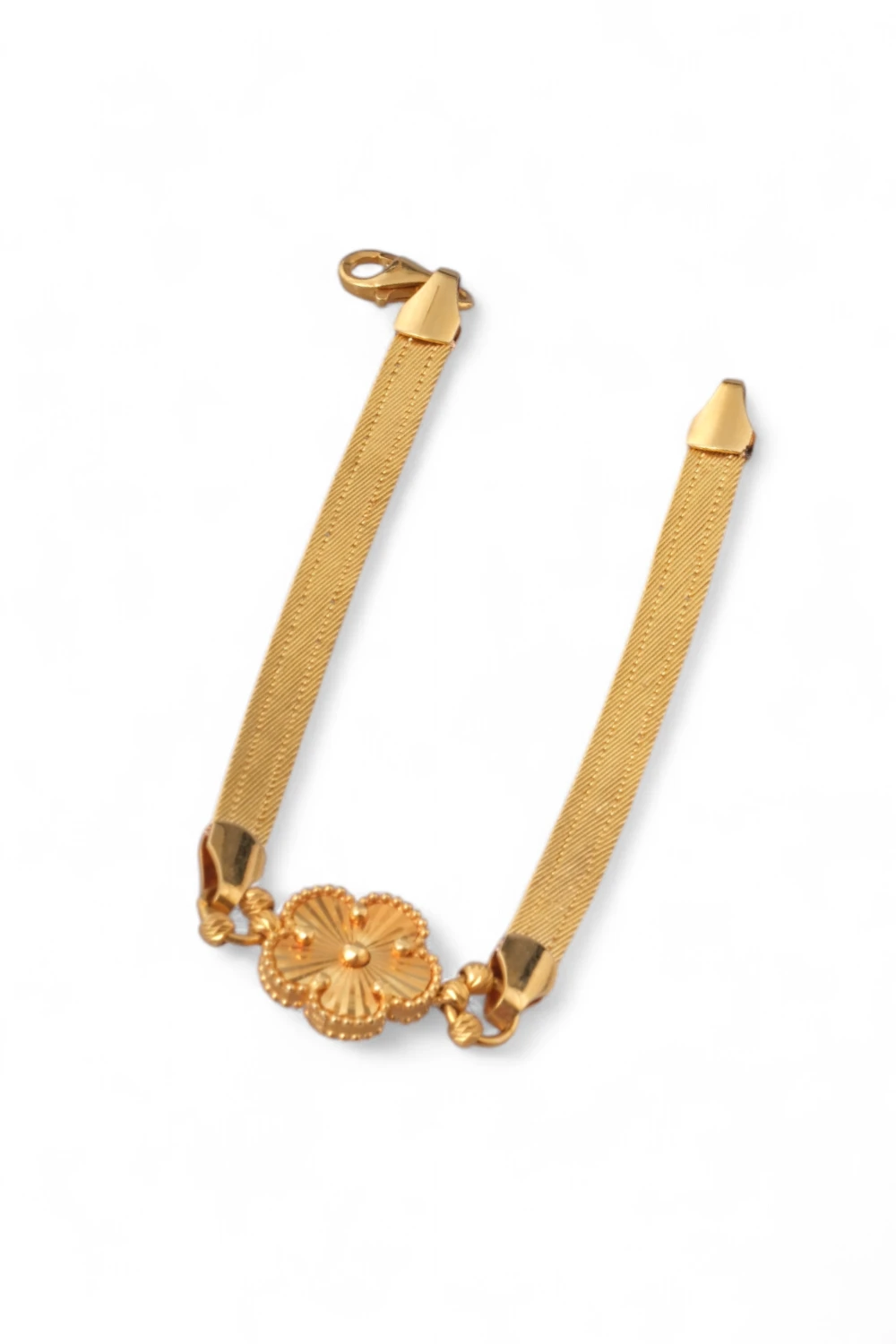 Asil Işıltı: 22 Ayar Çiçek Motifli Altın Bileklik 20,60 GR Ürün Kodu: GRD1572